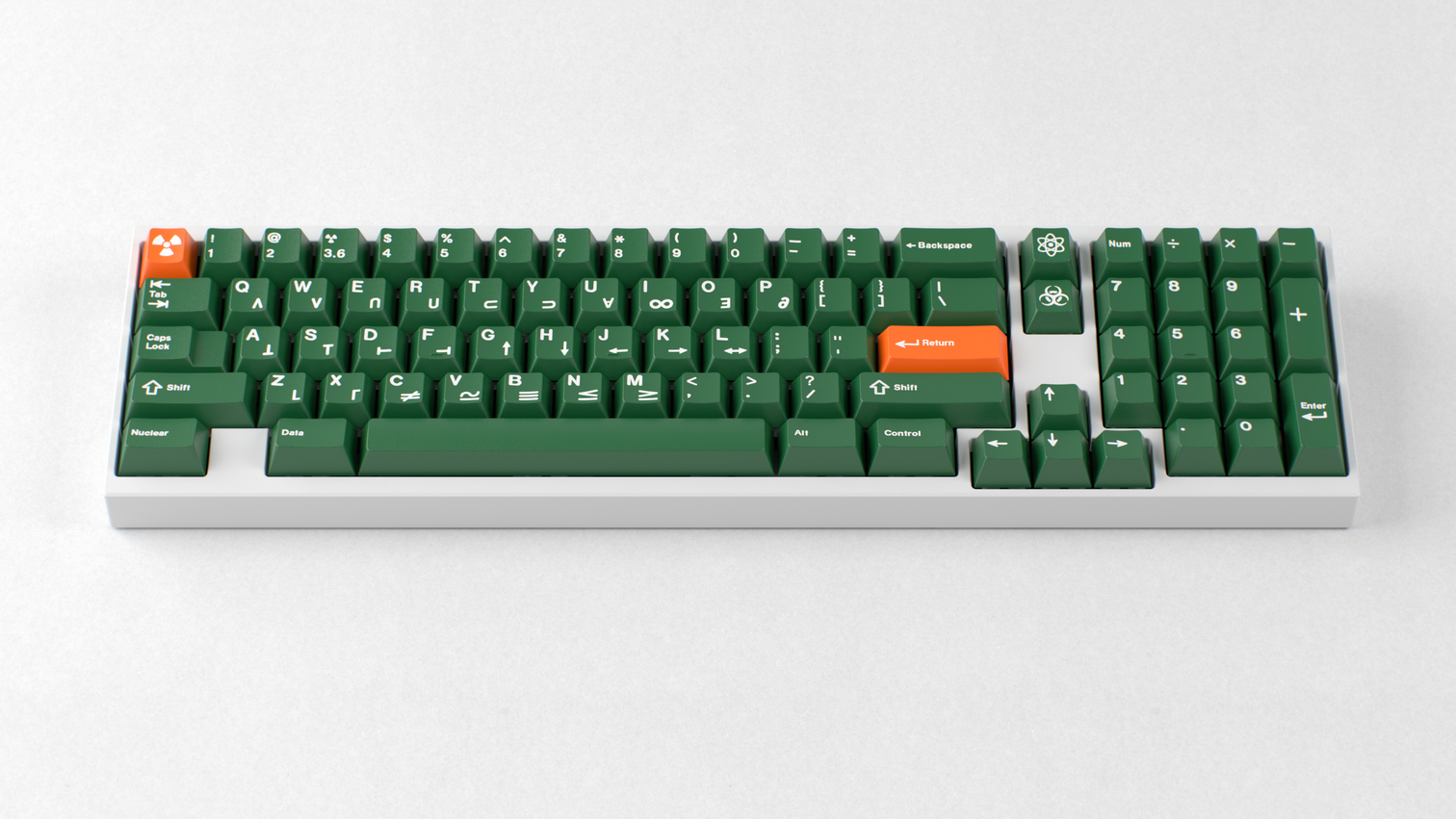 GMK CYL Nuclear Data R2 Keycaps