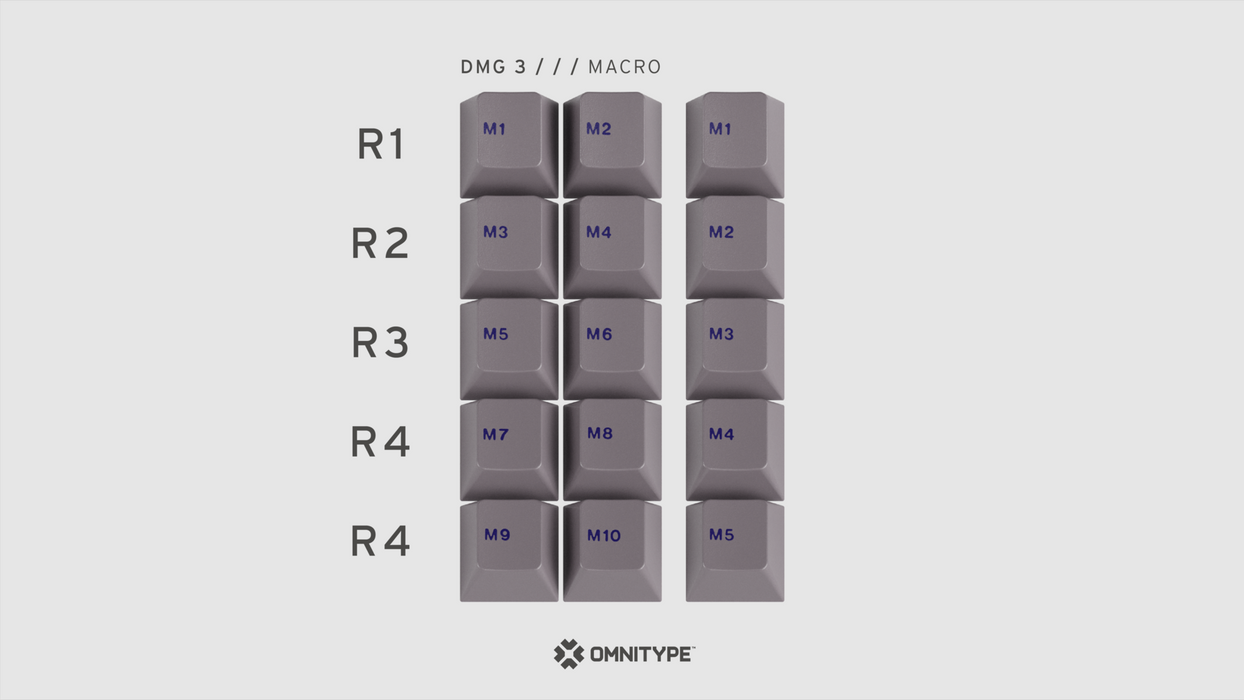 GMK DMG 3 Keycaps