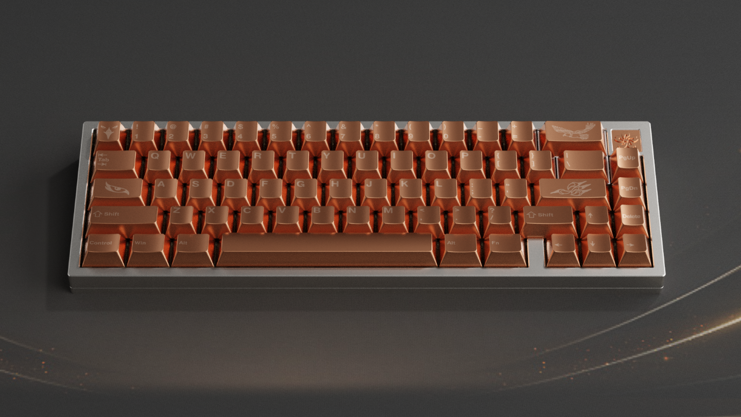 Awekeys Copper Eagle Keycaps [Group Buy]