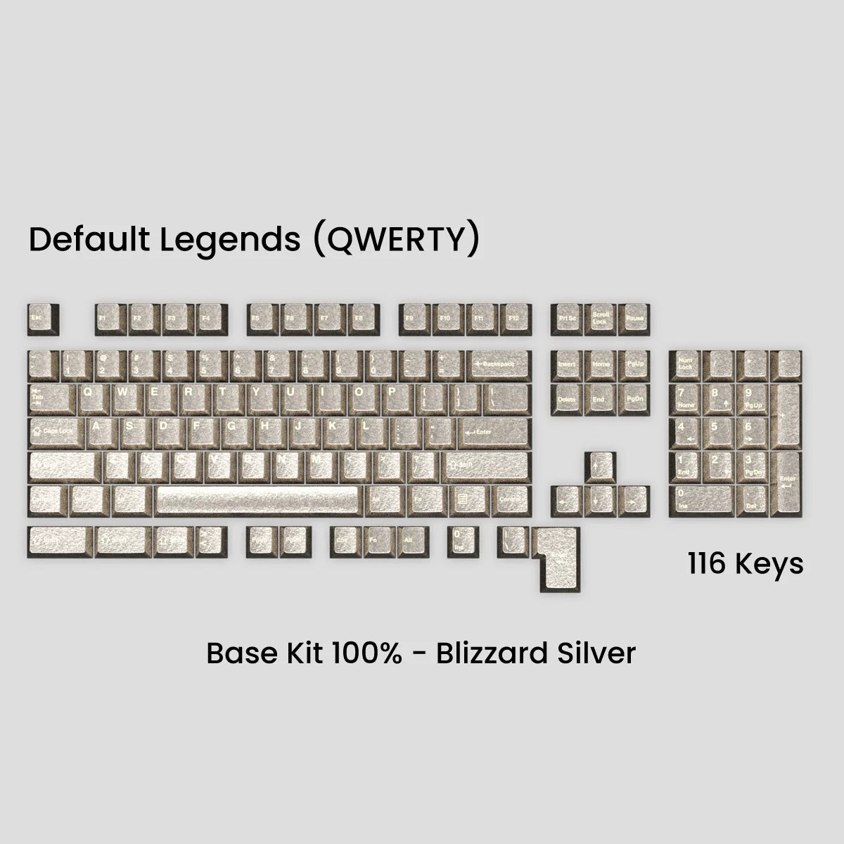 Awekeys Metal Keys - Wild Ice