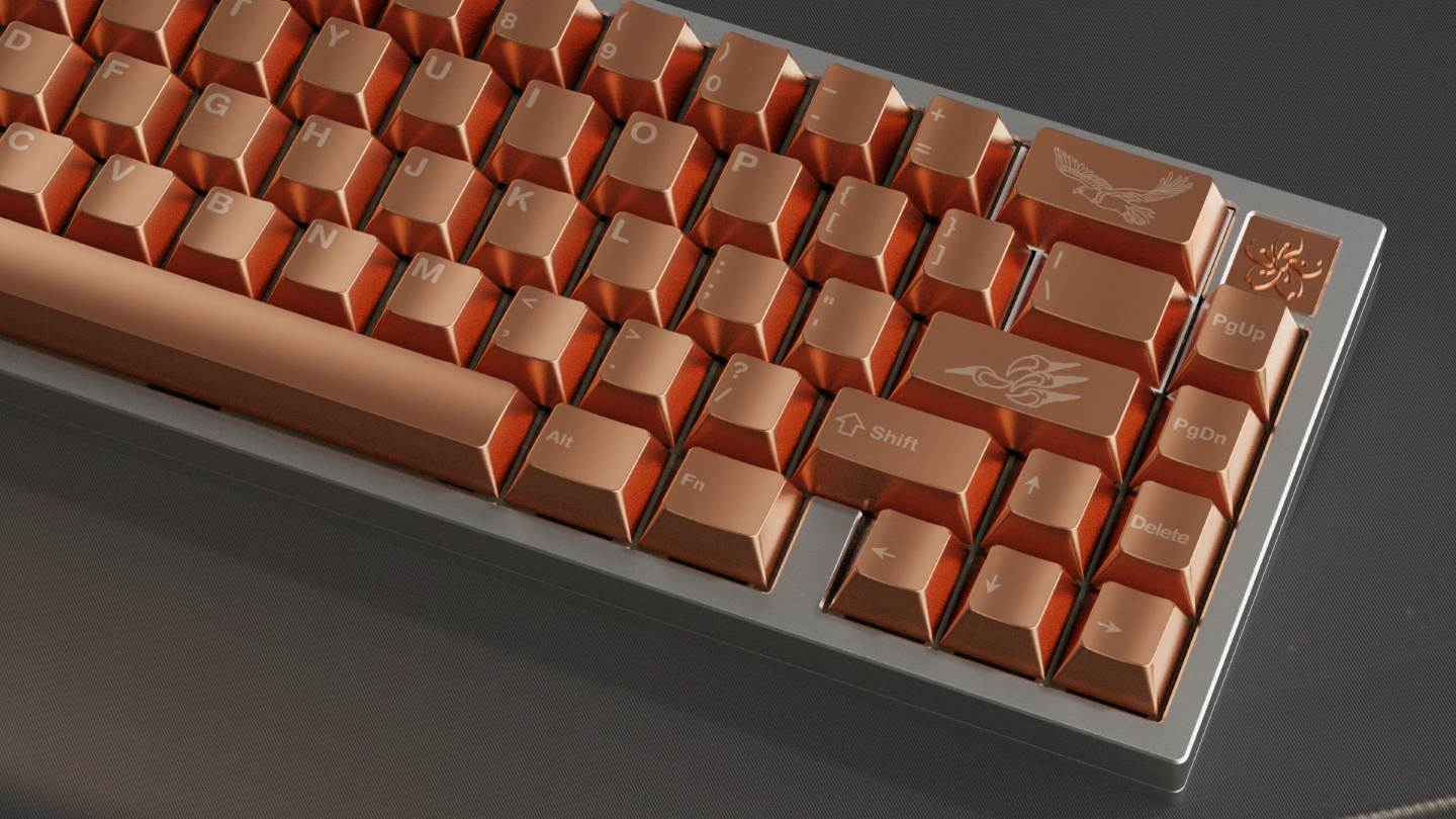 Awekeys Copper Eagle Keycaps [Group Buy]