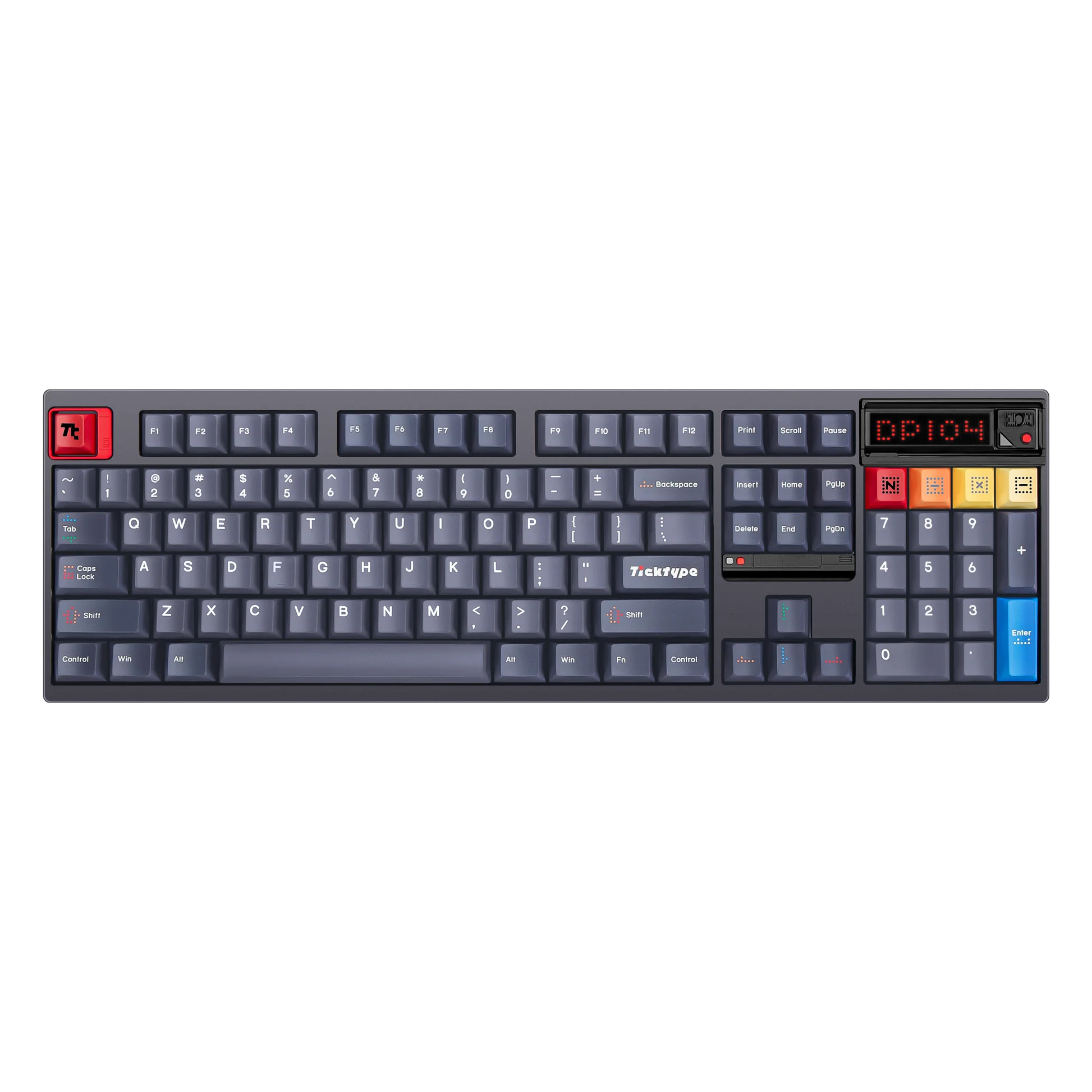 Ticktype DP104 Wireless Tri-mode Mechanical Keyboard