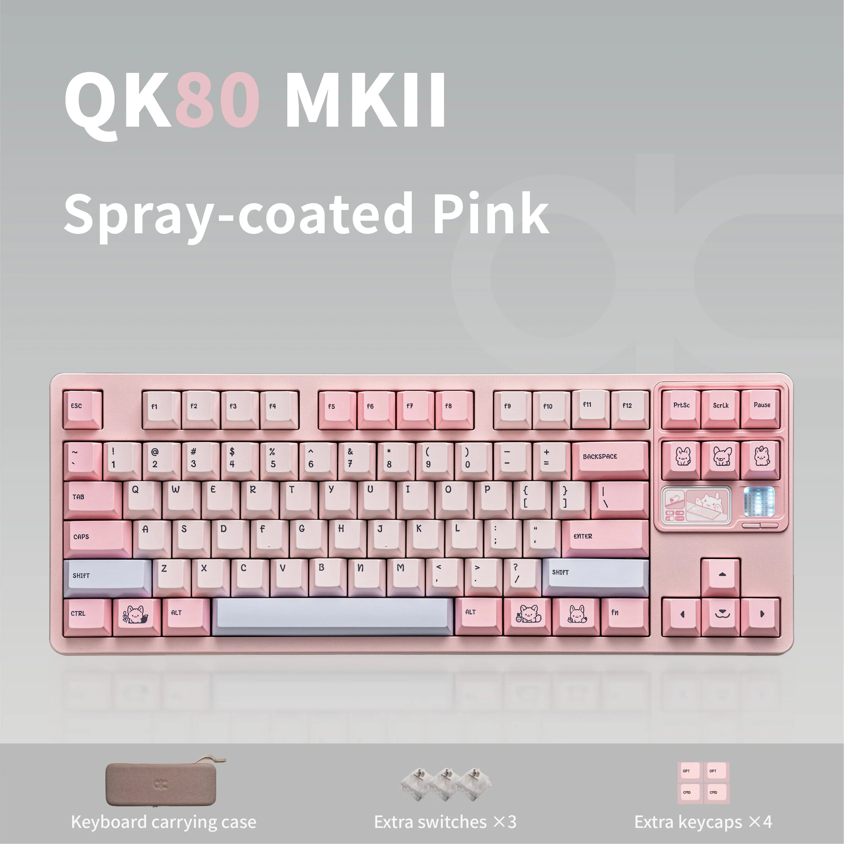 QK80 Mk2 Prebuilt Keyboard