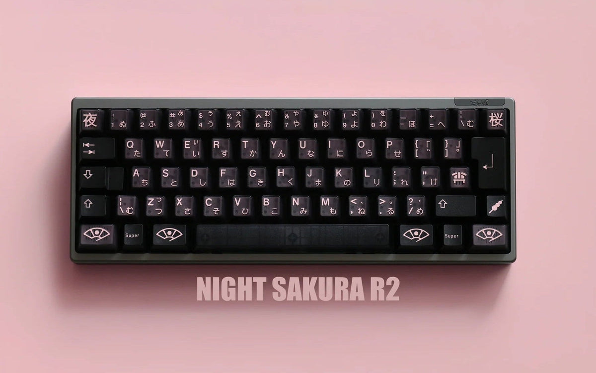 JTK Night Sakura R2 Keycaps