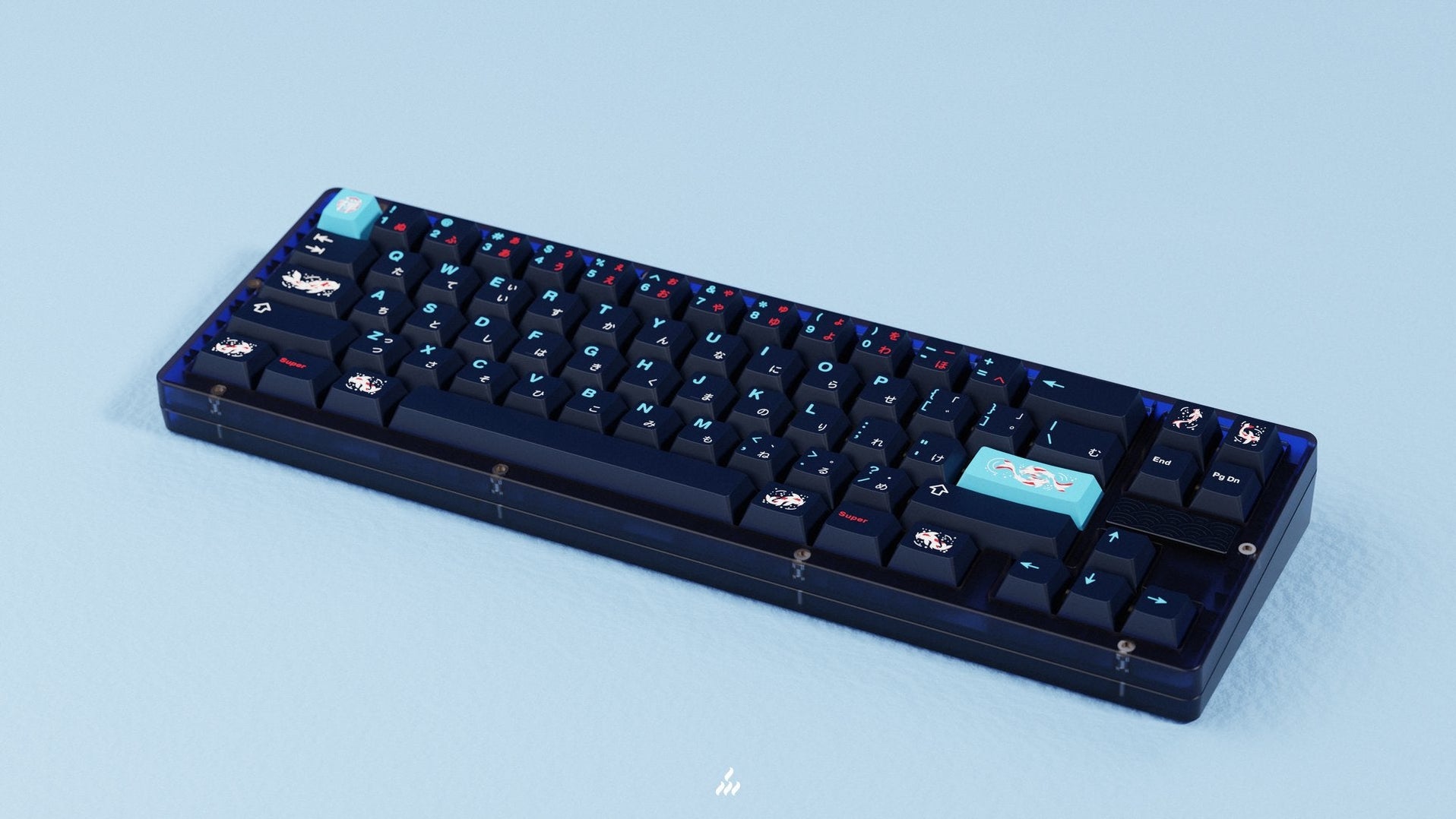 Zen Razer Keyboard GMK Zen Pond Keycaps — Deskhero.ca Inc.