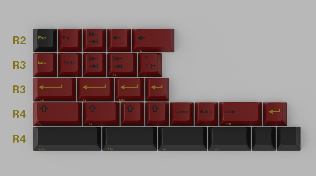 GMK Higanbana Keycaps