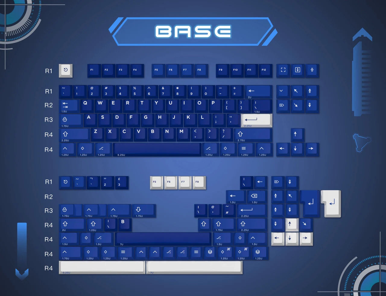 DMK Third Space Keycaps