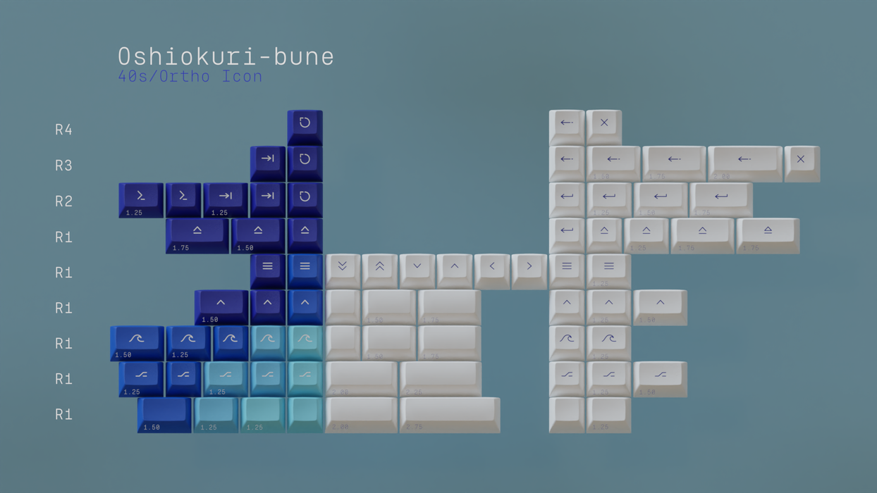 KAT Great Wave Keycaps [Pre Order]
