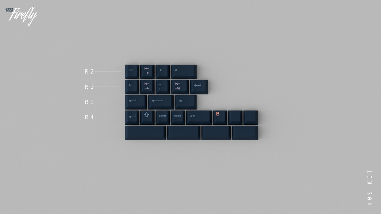 GMK Firefly R2 Keycaps