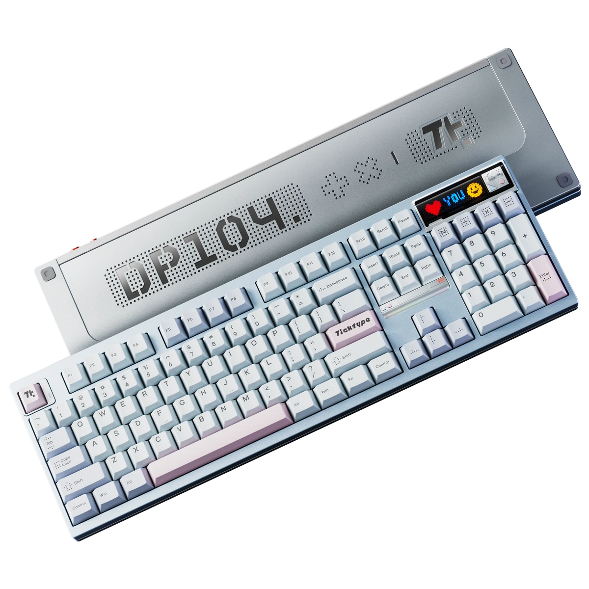 Ticktype DP104 Wireless Tri-mode Mechanical Keyboard