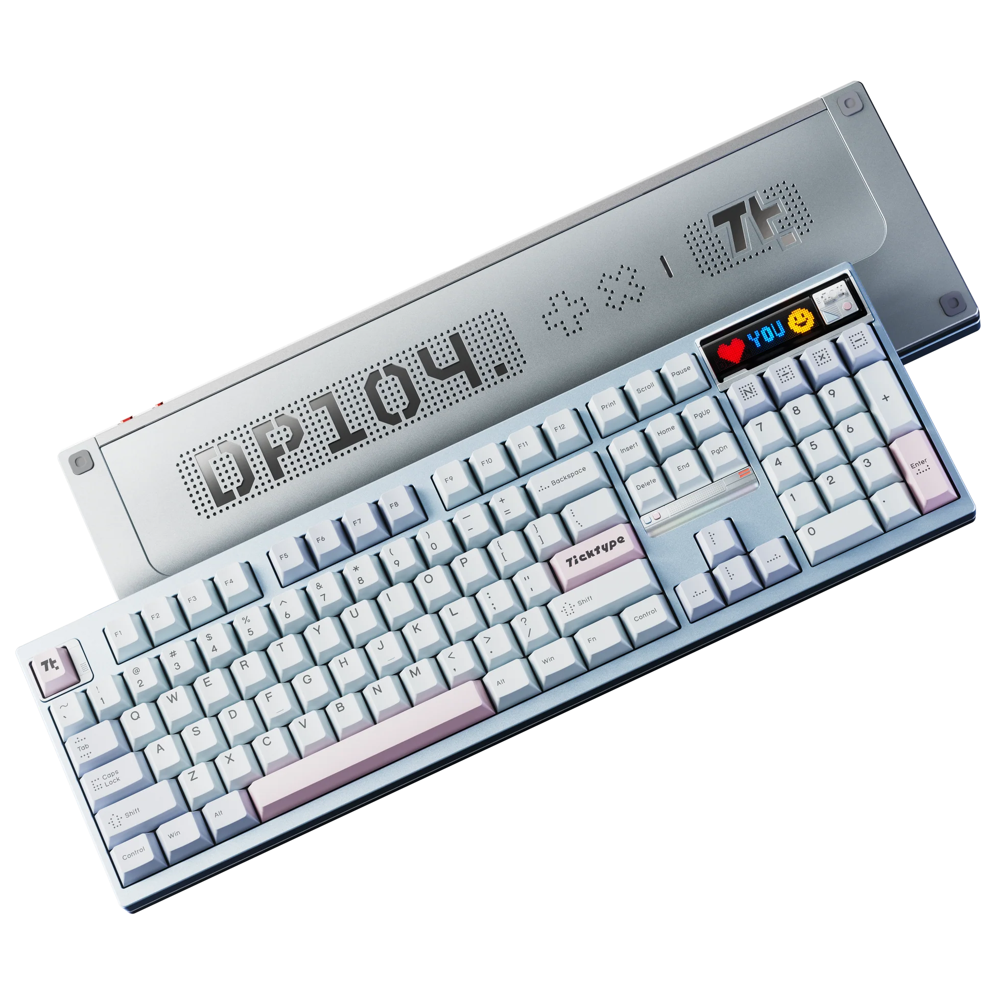 Ticktype DP104 Wireless Tri-mode Mechanical Keyboard