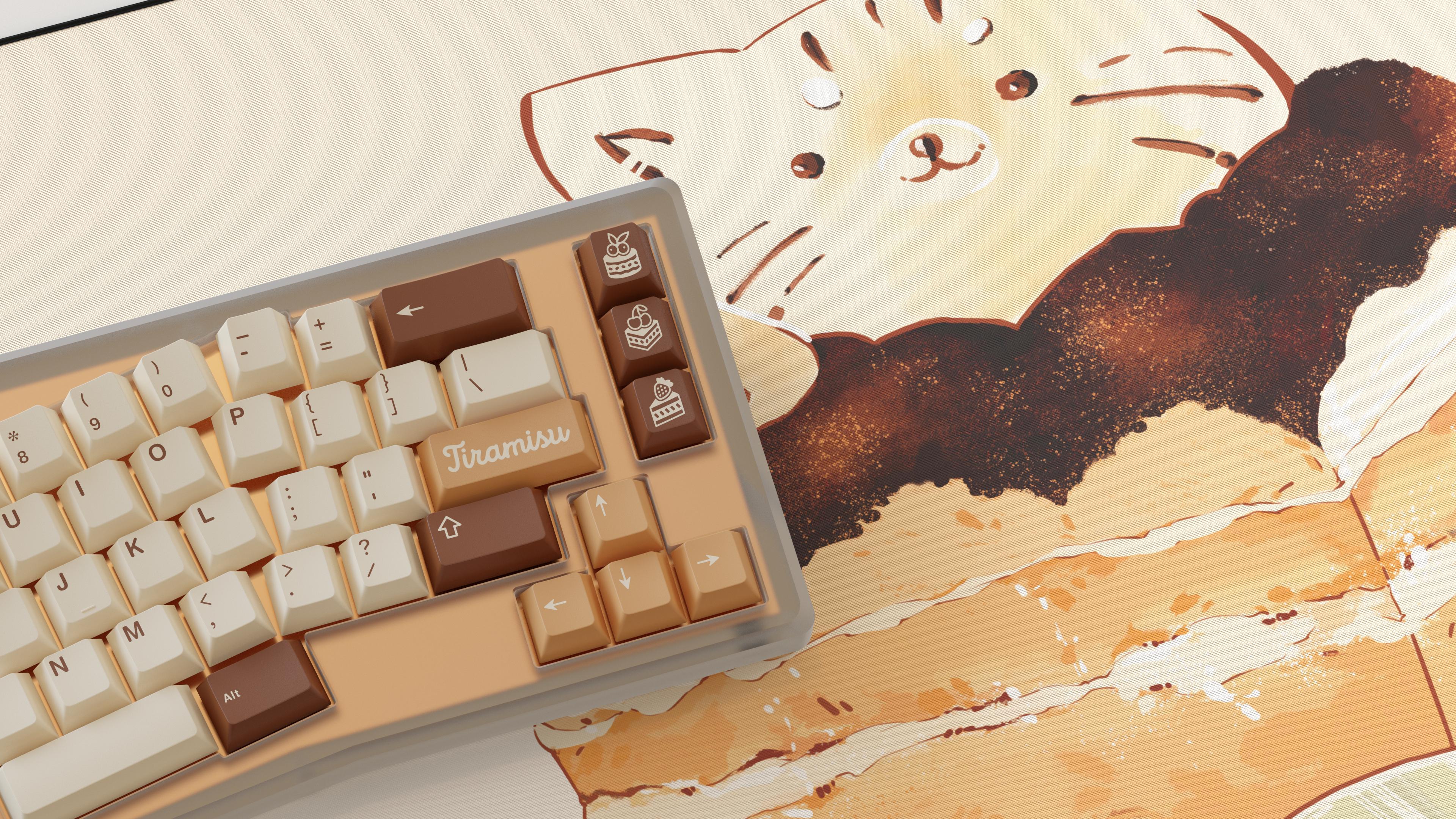 GMK CYL Tiramisu Keycaps