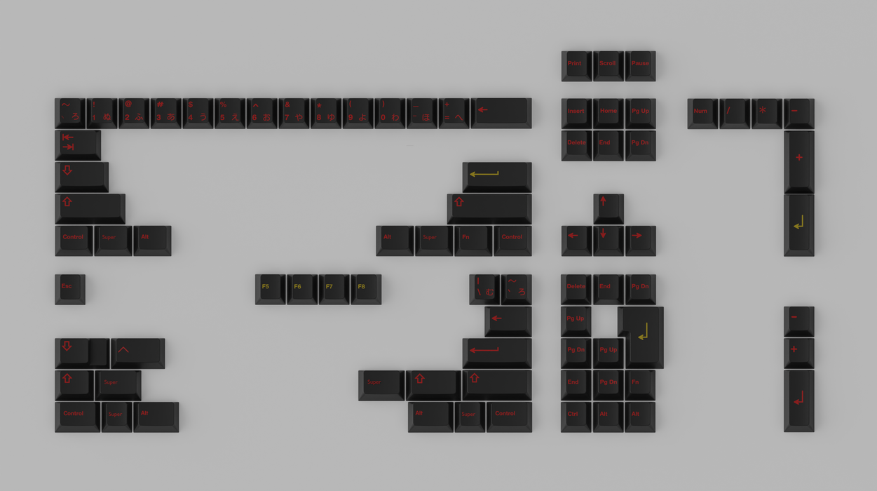 GMK Higanbana Keycaps