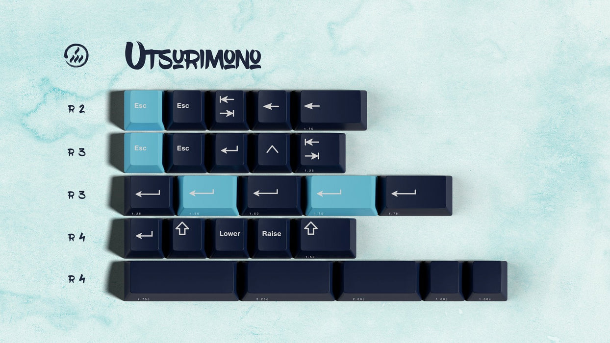 GMK Zen Pond Keycaps