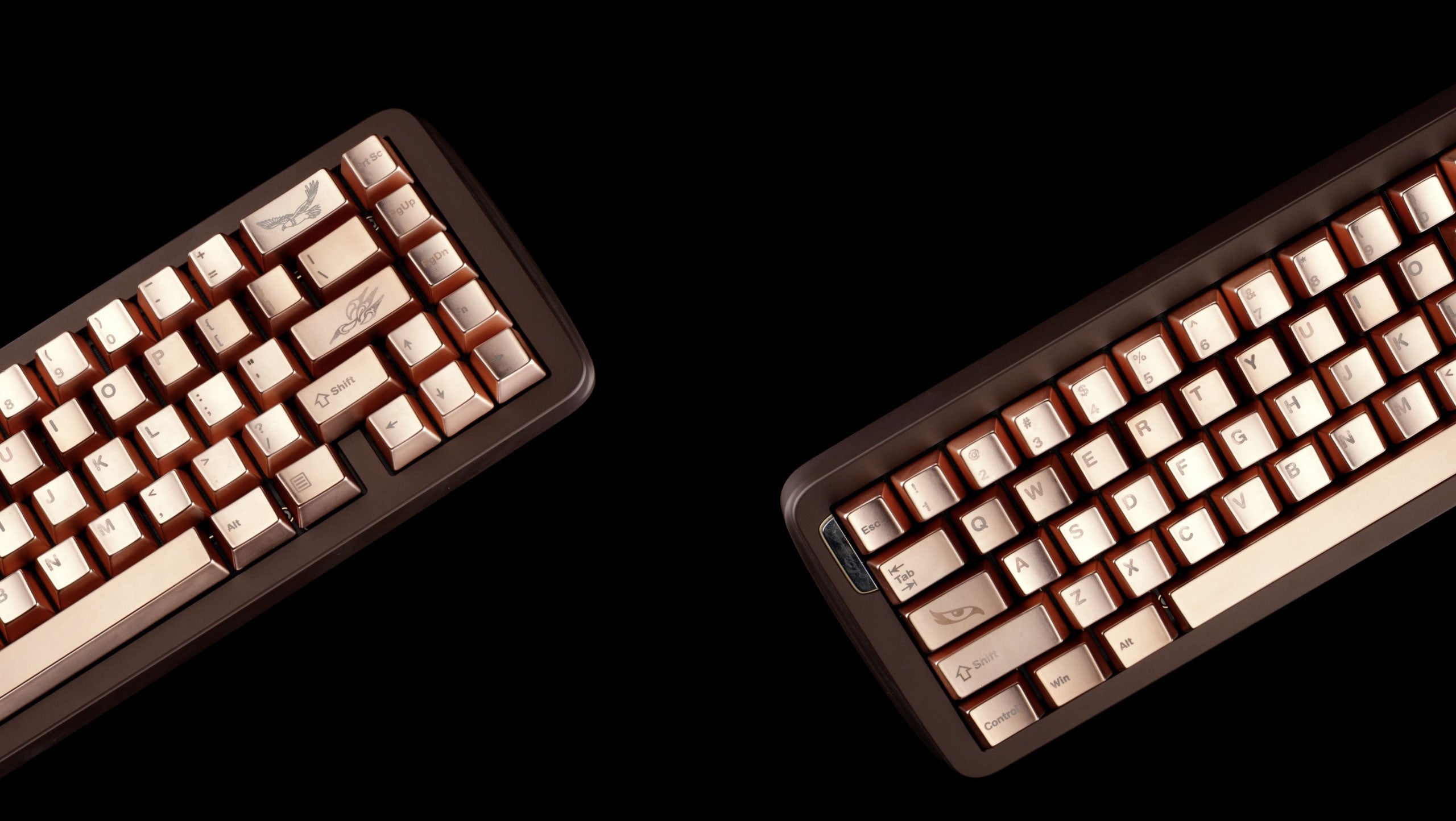 Awekeys Copper Eagle Keycaps