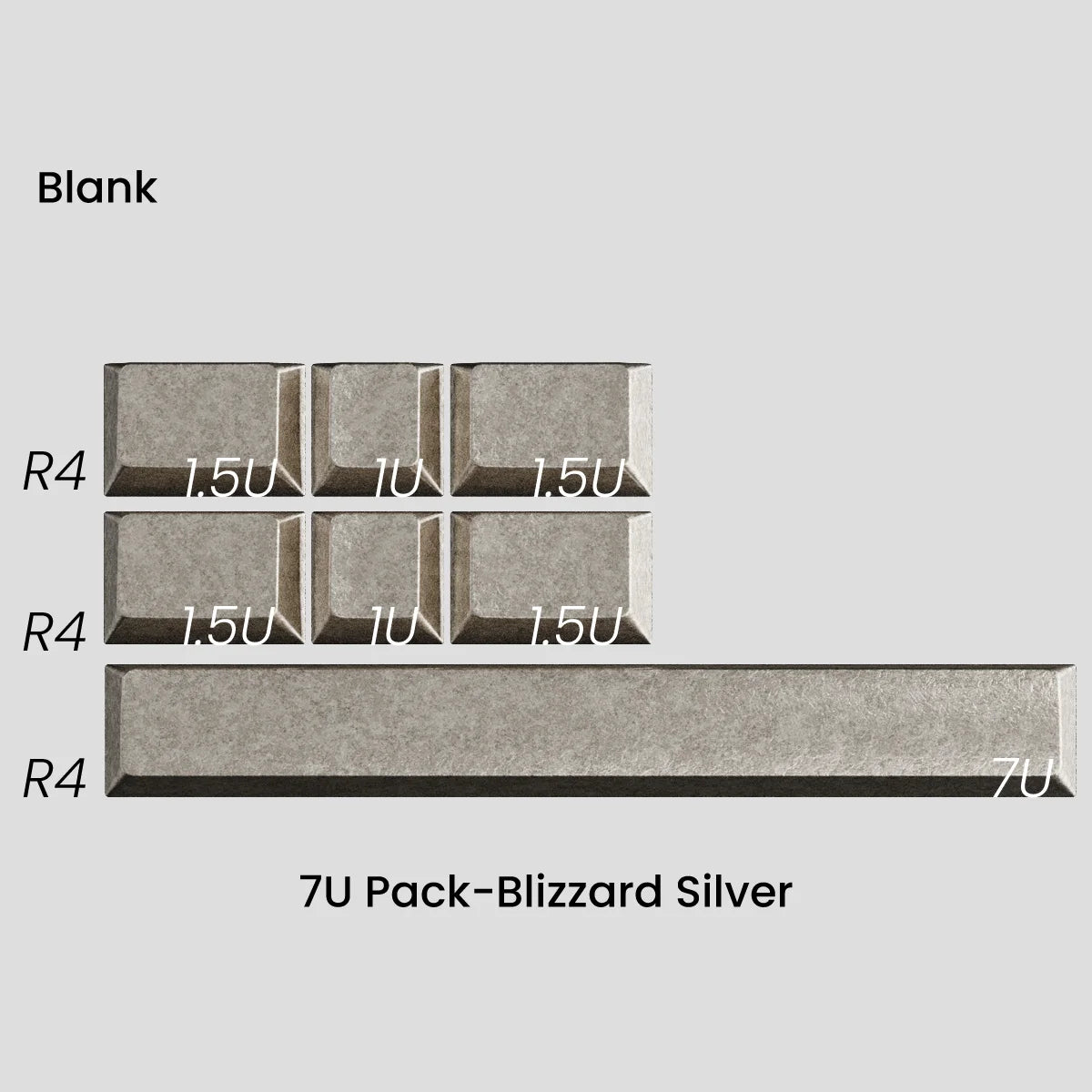 Awekeys Metal Keys - Wild Ice