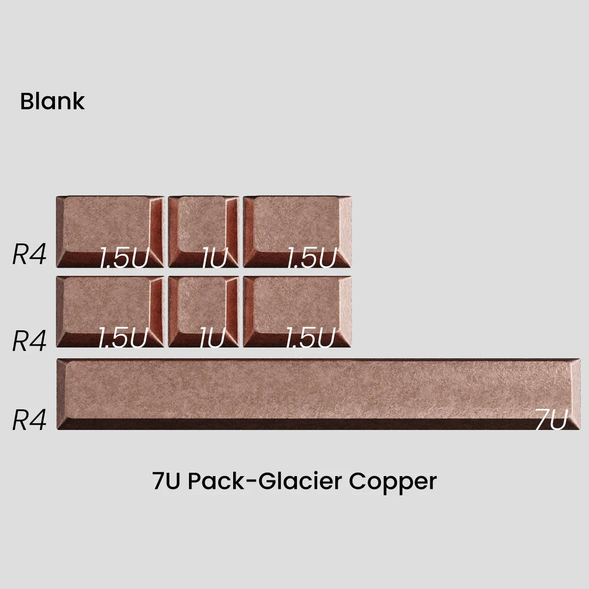 Awekeys Metal Keys - Wild Ice