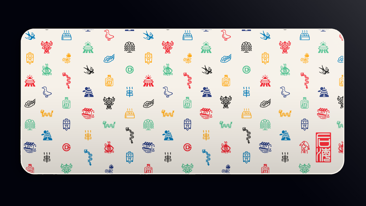 GMK Houhai Deskmat