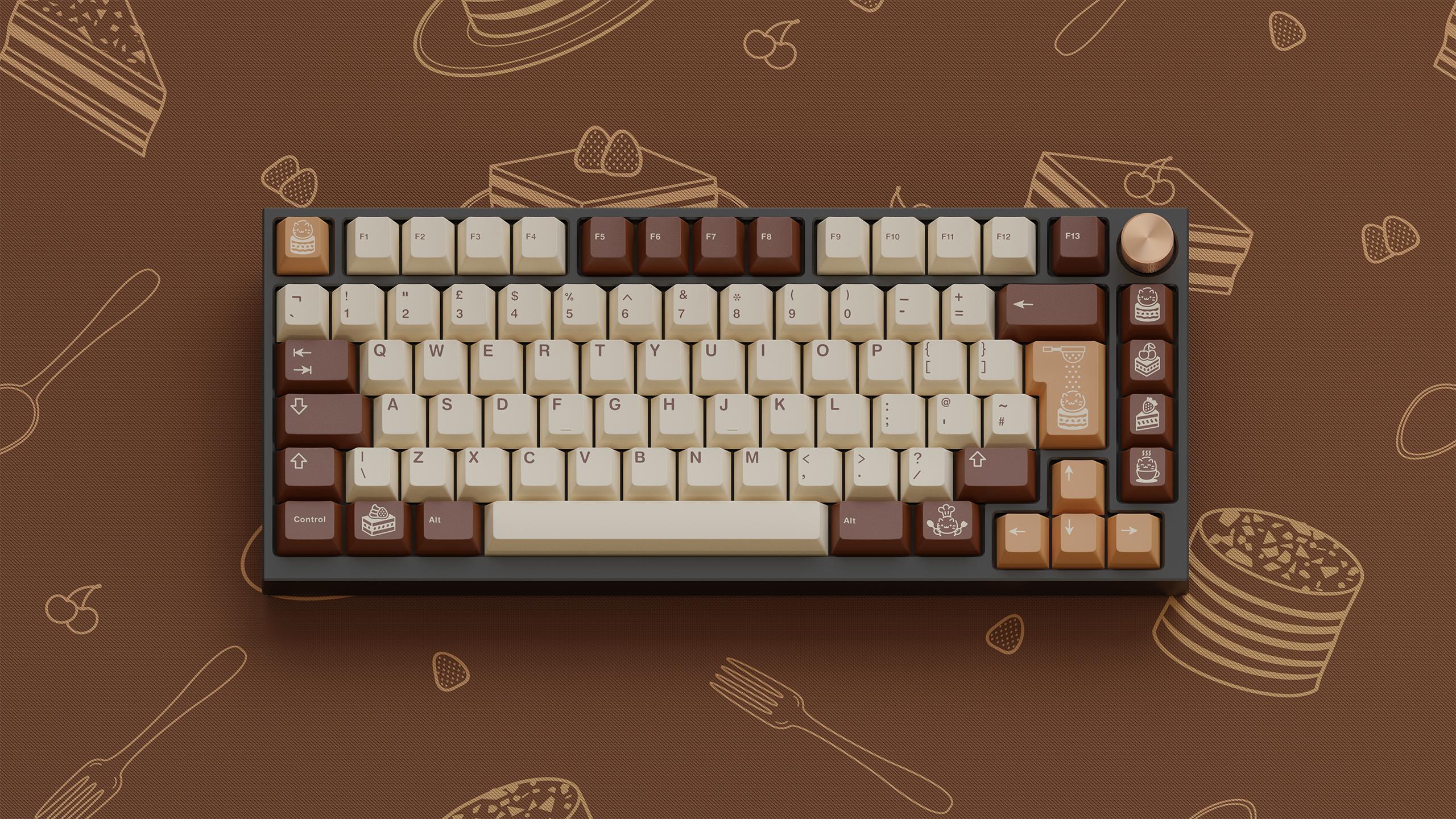 GMK CYL Tiramisu Keycaps