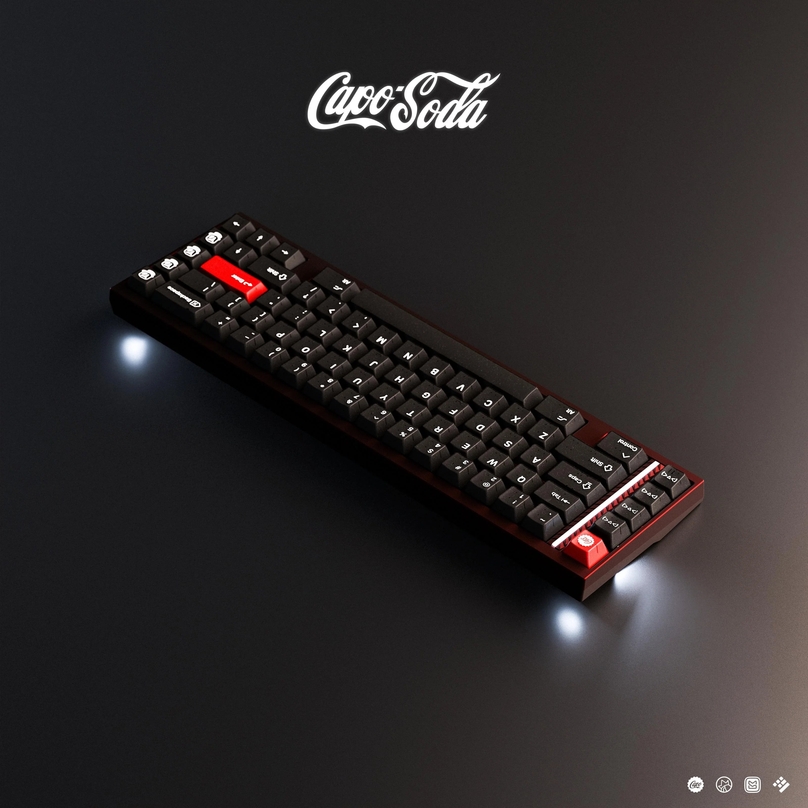 KAP Capo Soda Doubleshot Keycaps