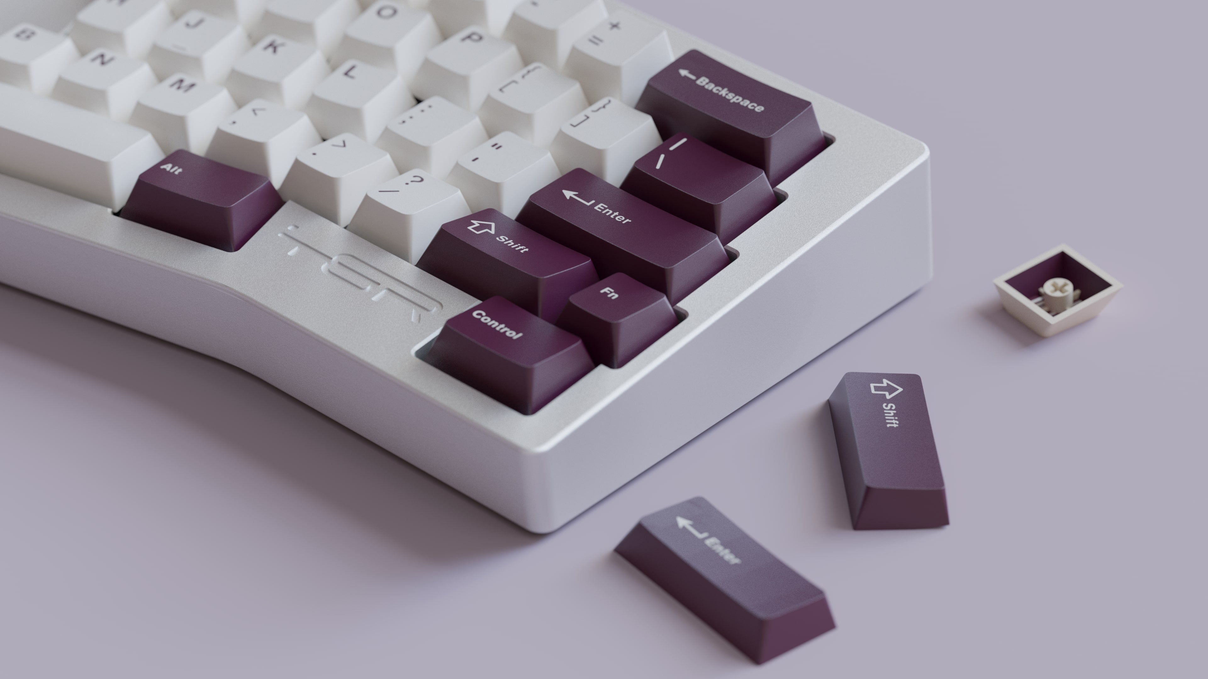 GMK CYL Maroon Keycaps