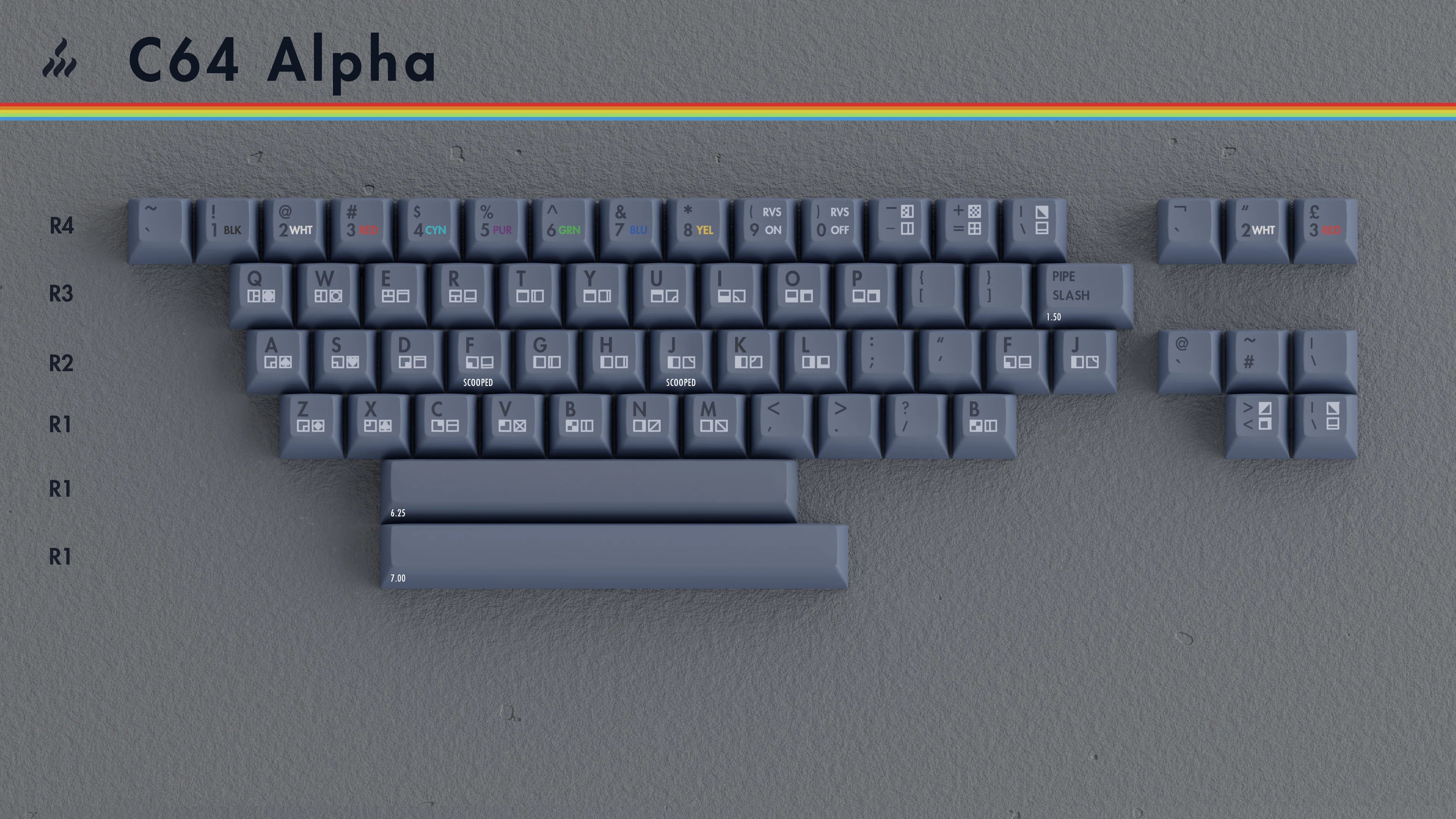 KAT Retrobytes Keycaps