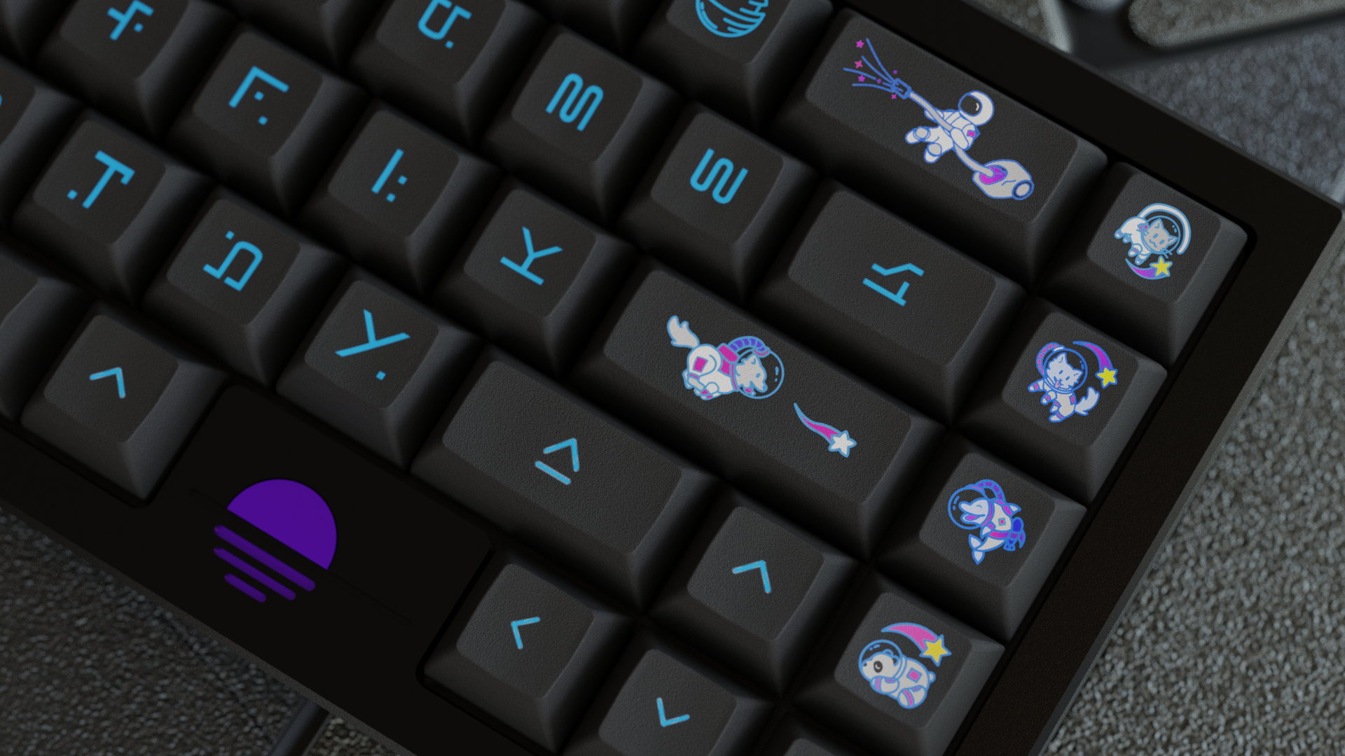 KAT Space Dust Keycaps