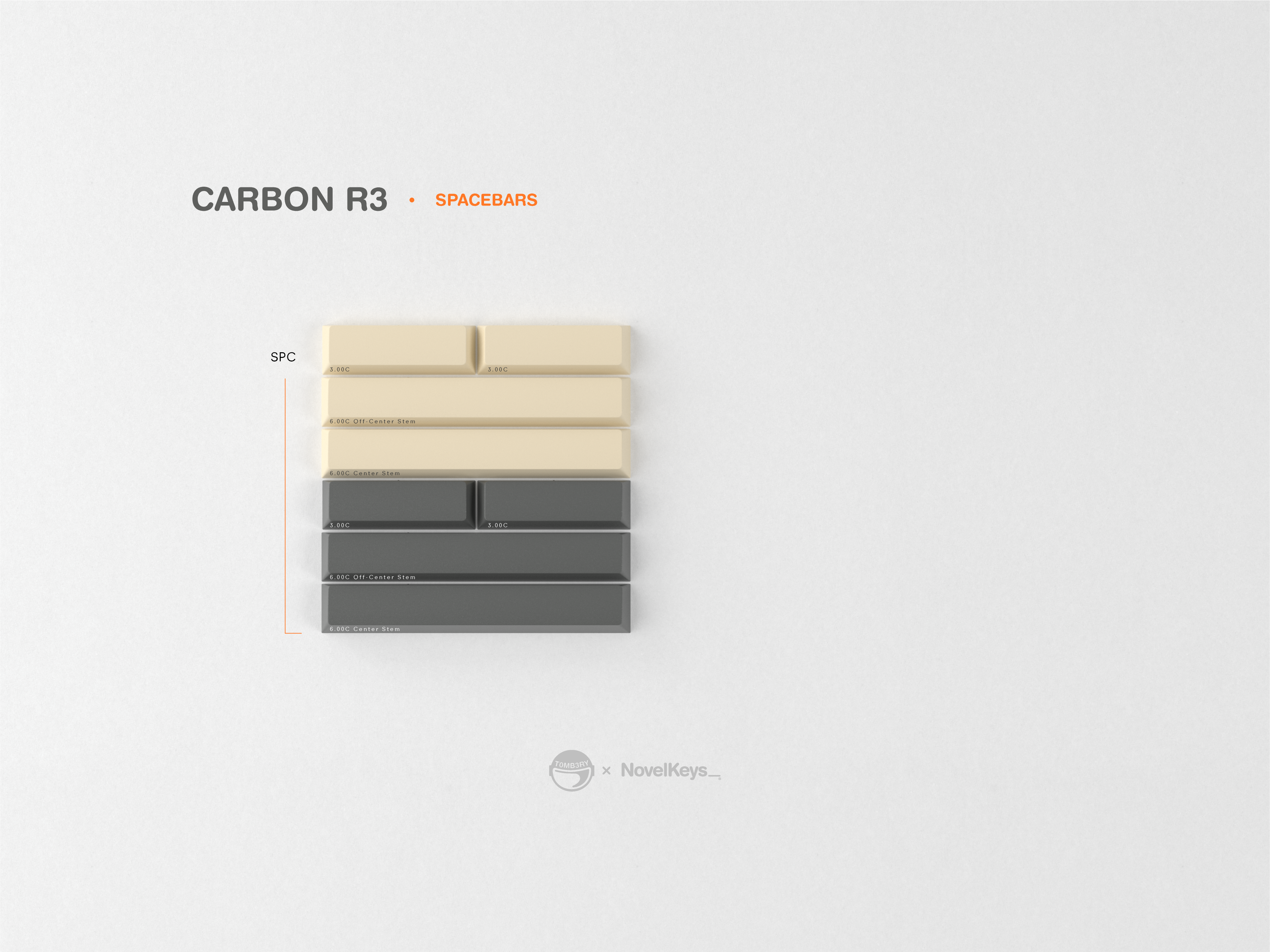 GMK CYL Carbon R3 Keycaps