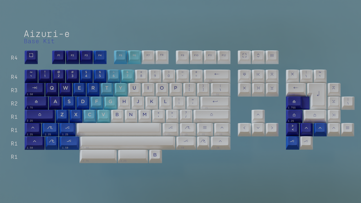 KAT Great Wave Keycaps [Pre Order]