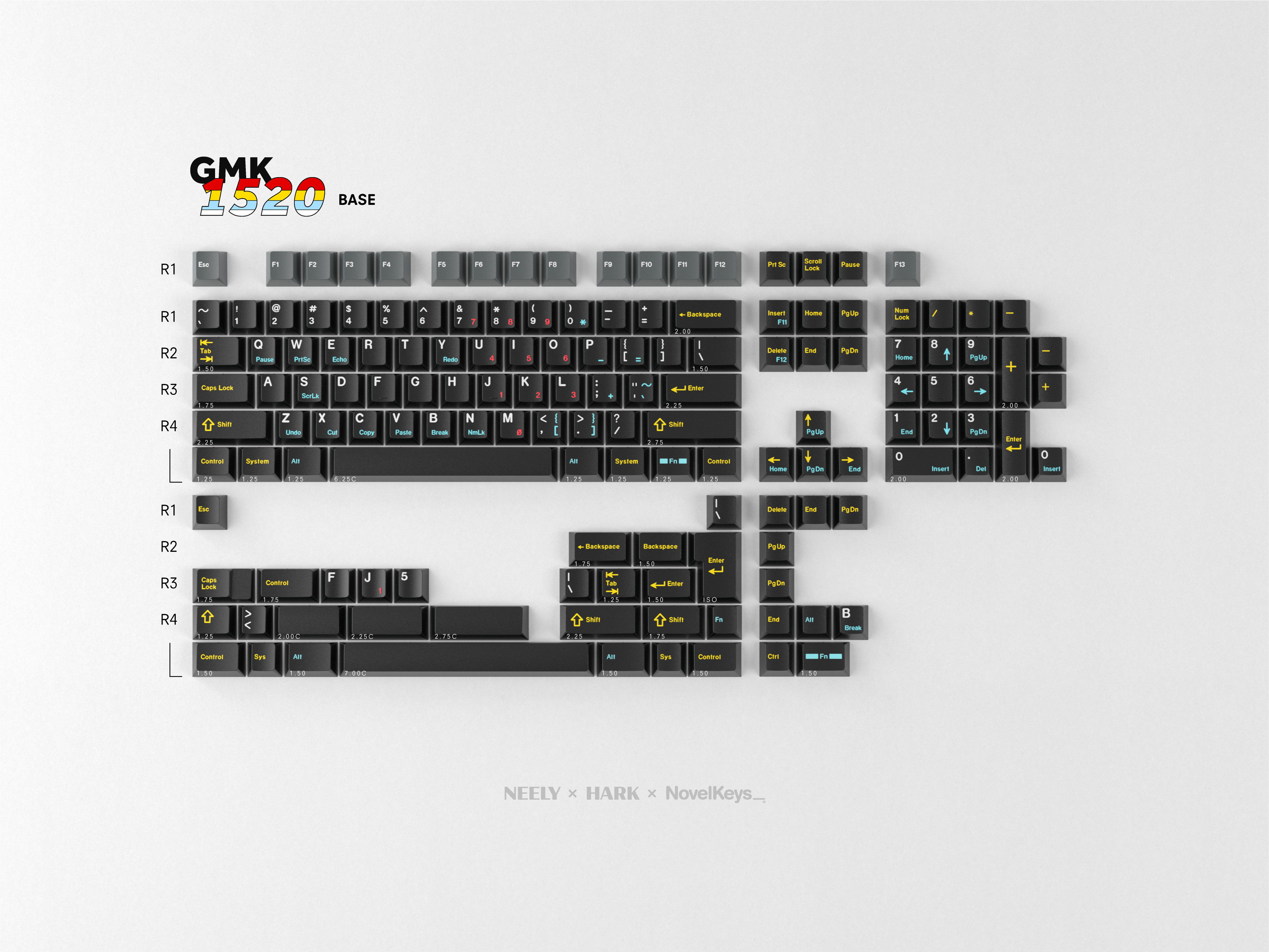 GMK CYL 1520 Keycaps
