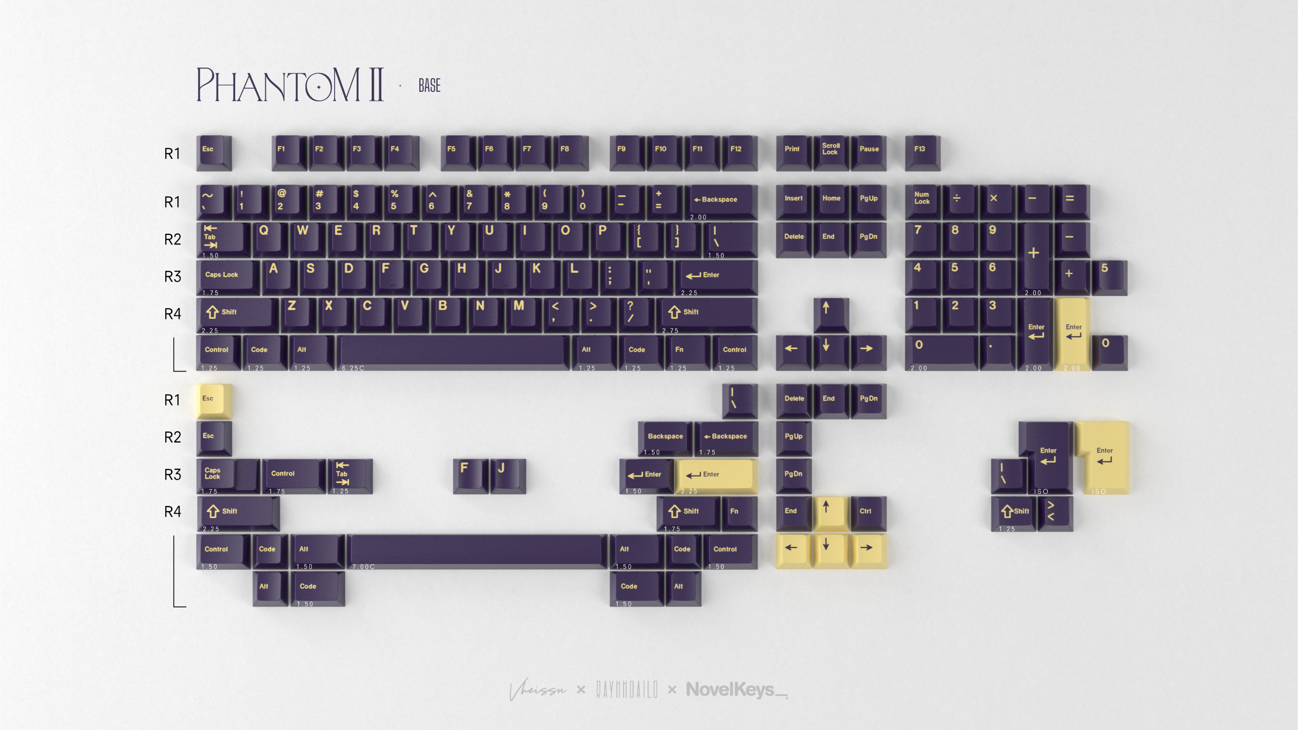 GMK CYL Phantom R2 Keycaps [Group Buy]