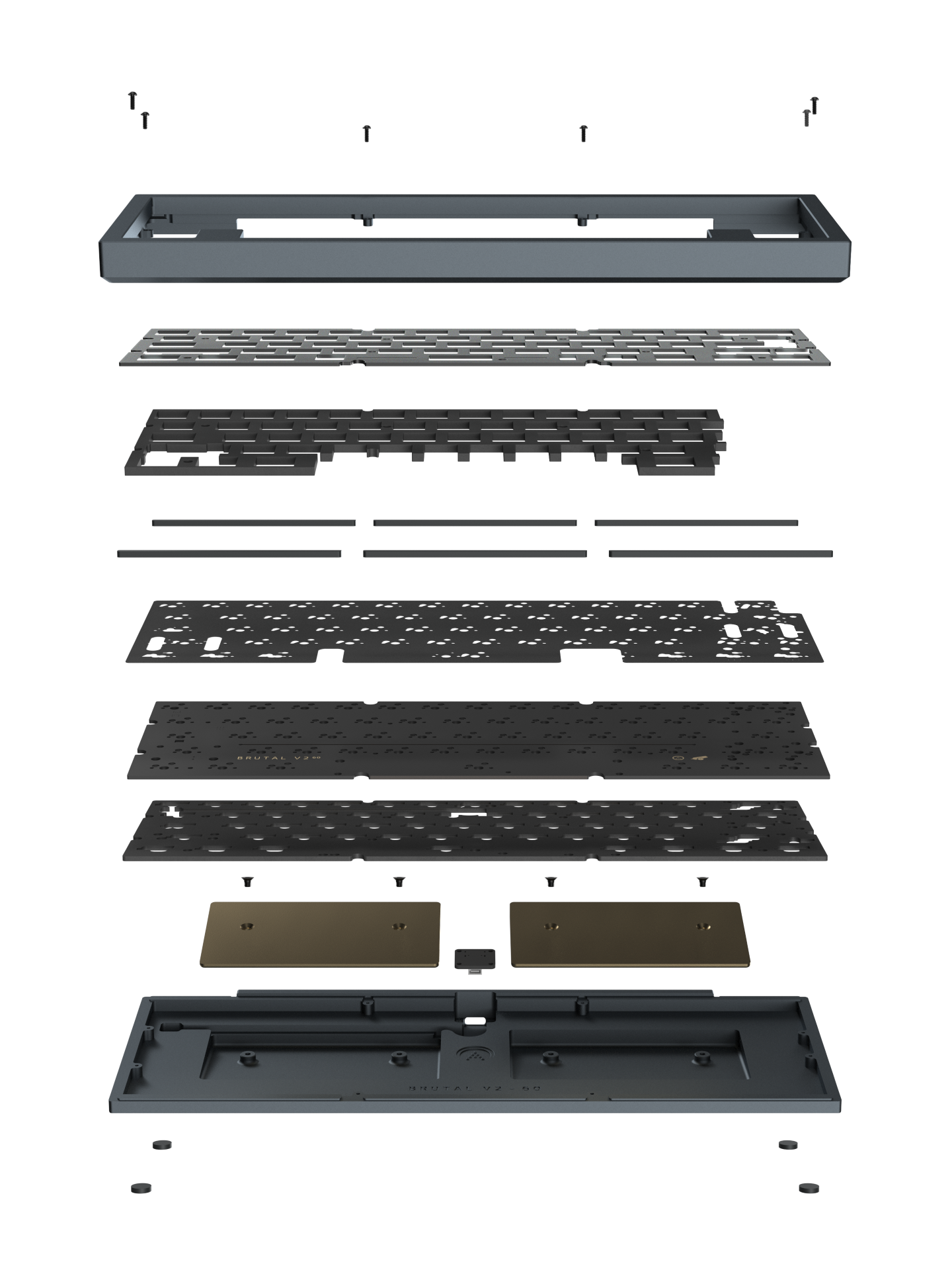 Brutal v2 60% WKL Keyboard [Group Buy]