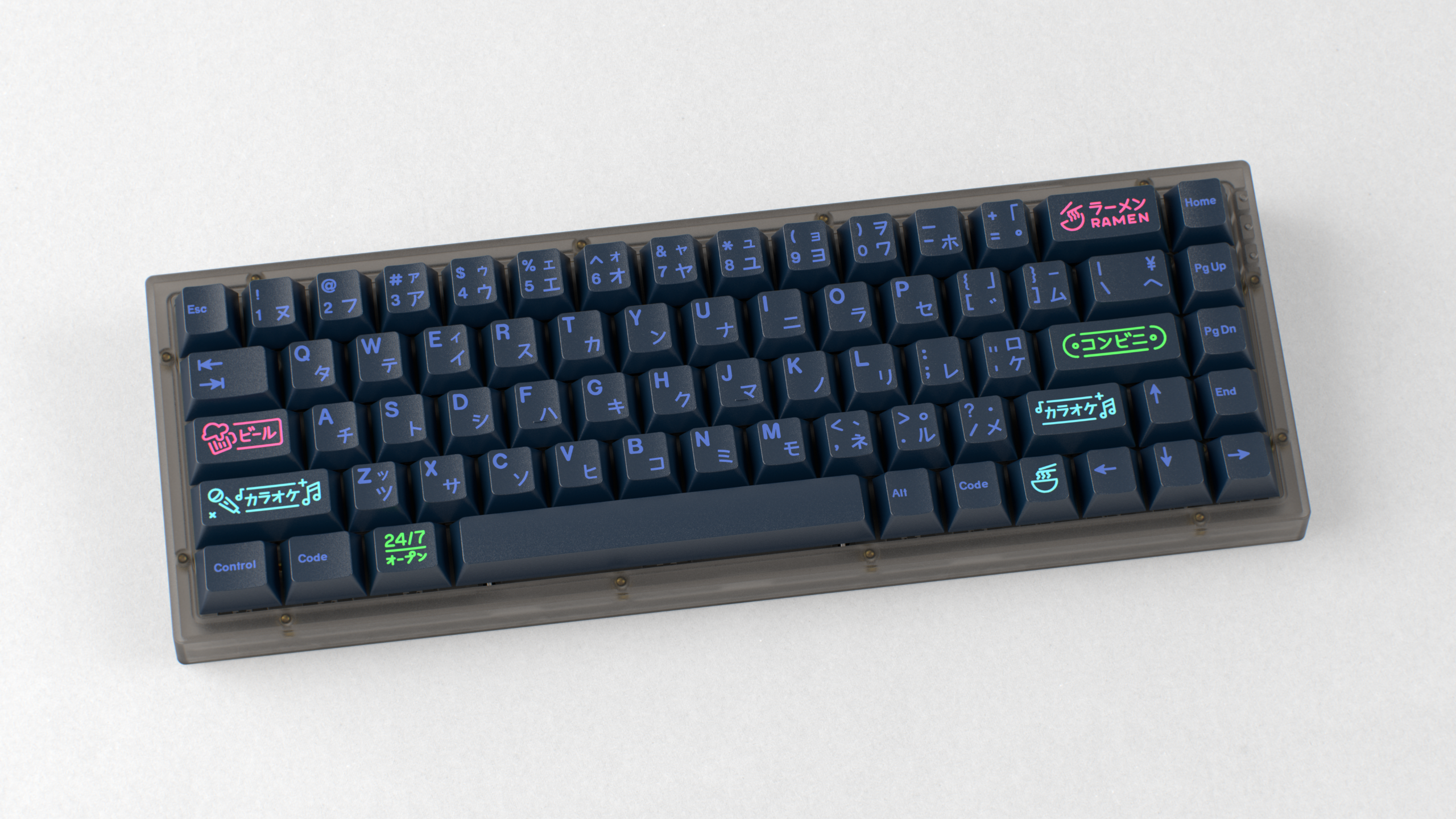 GMK CYL Nightlife Keycaps