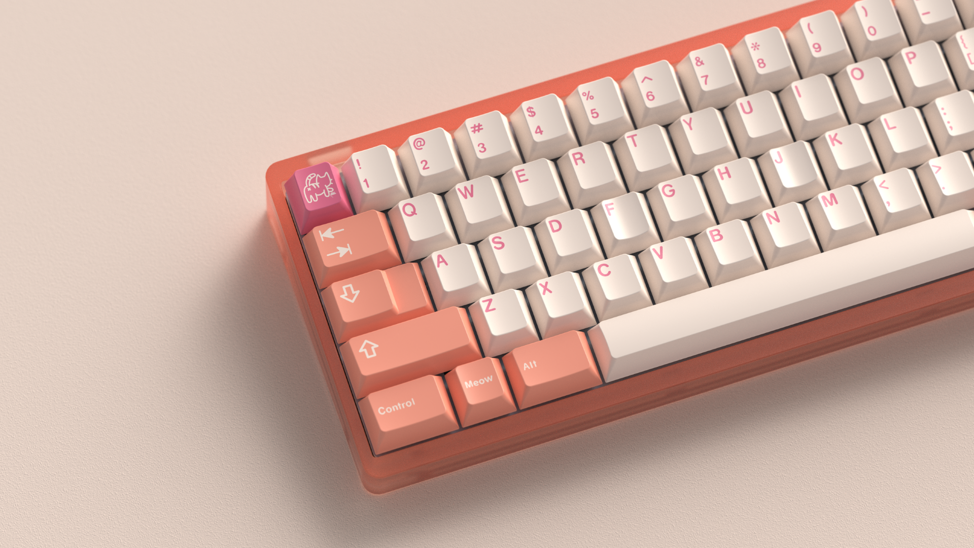 GMK CYL Orange Boi Keycaps