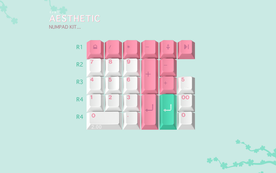 ePBT Aesthetic Keycaps