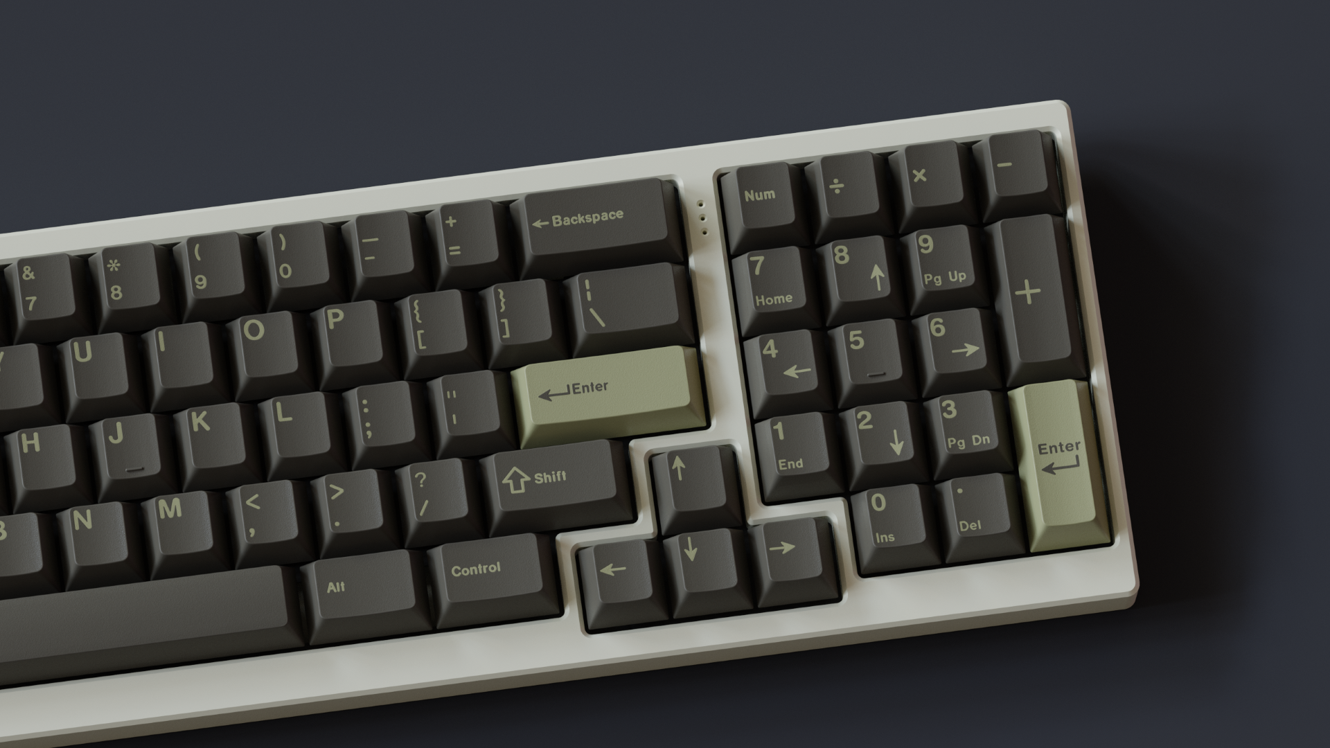 GMK CYL Olive R2 Keycaps