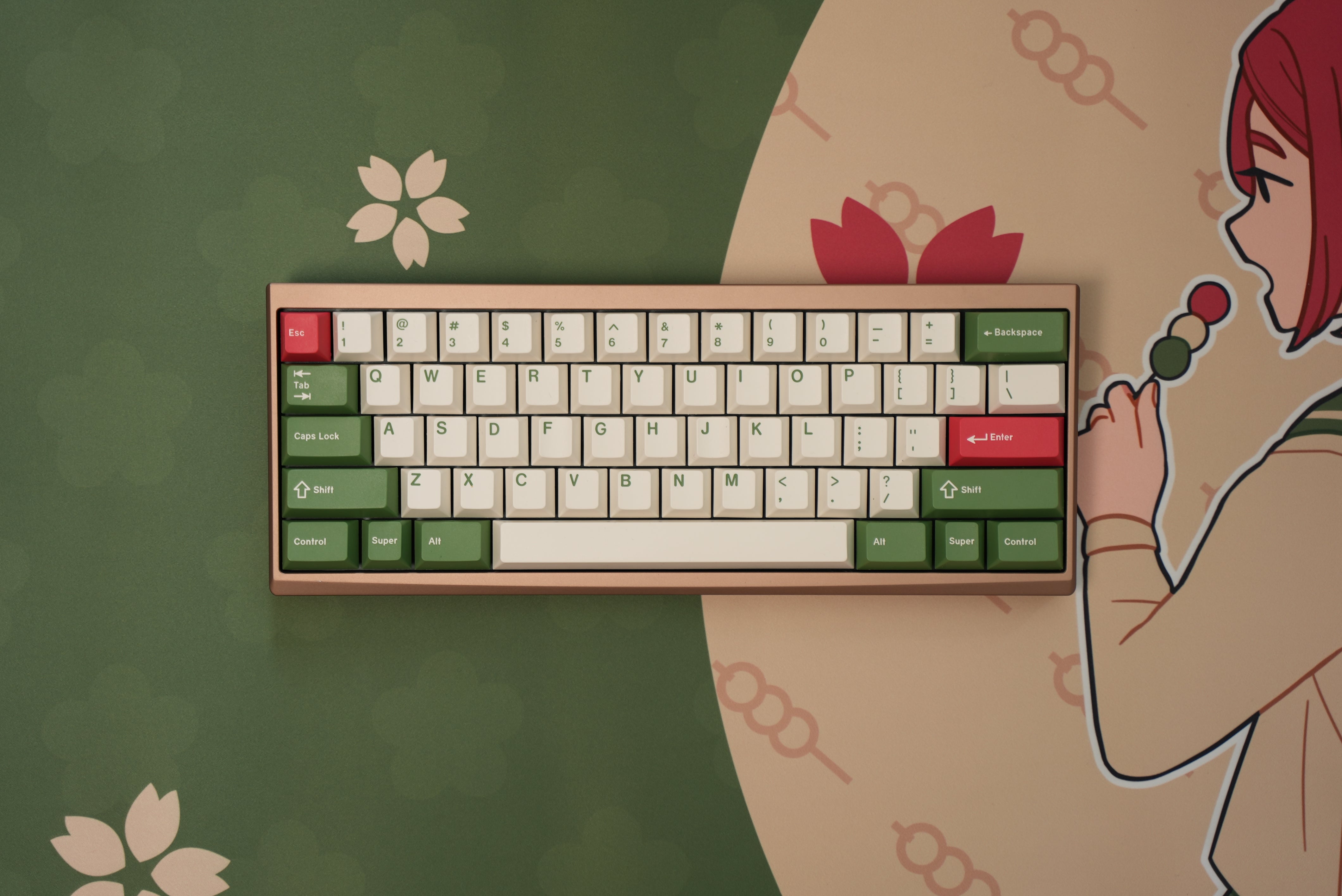 GMK CYL Hanami Dango Keycaps