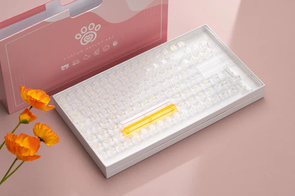 Chilkey Glazed Yellow Keycaps [Preorder]