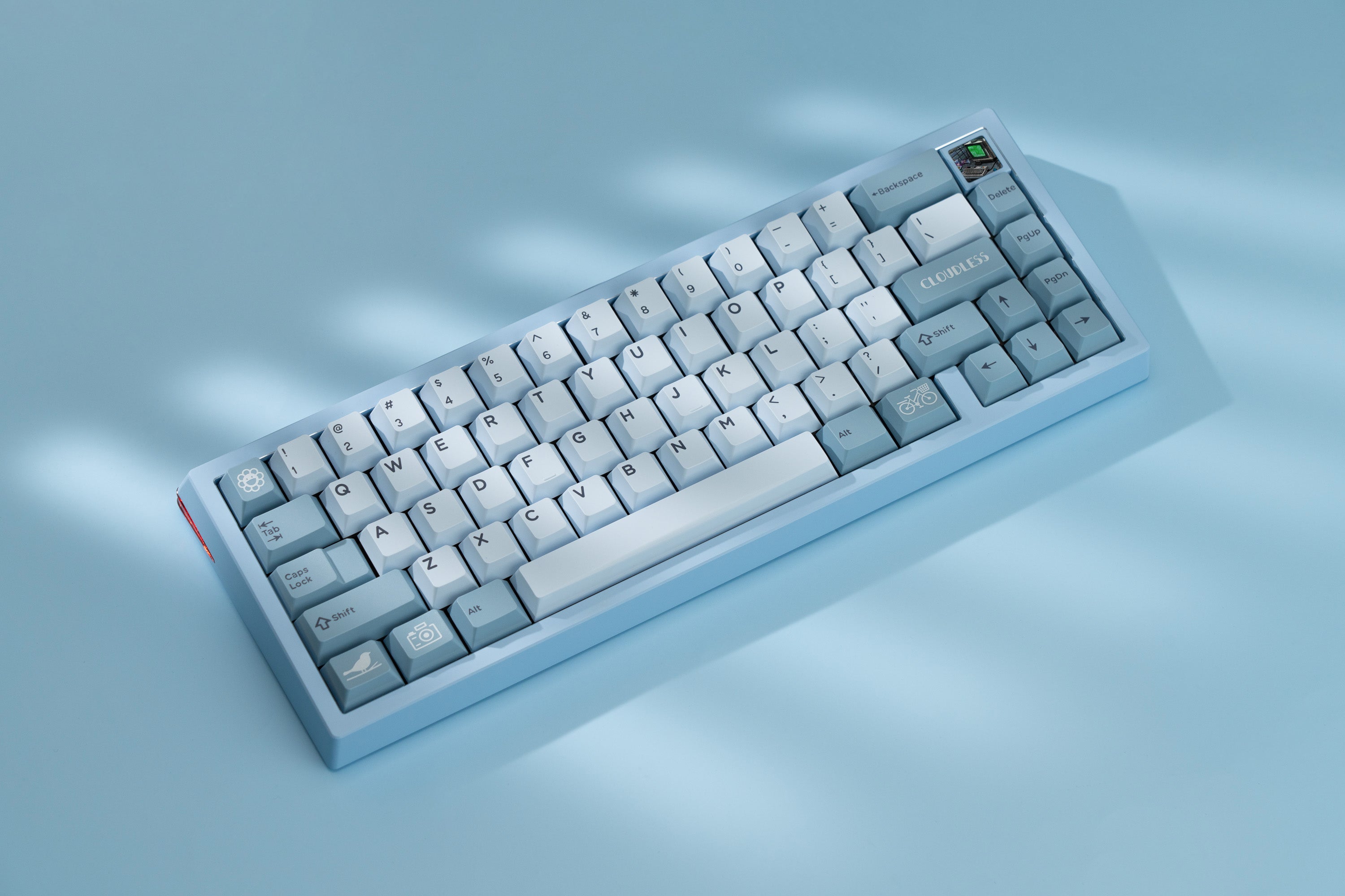 キーボード meletrix zoom 65 v3 e-sky blue zoom65 v3 Zoom65 V3 Keyboard - Sky Blue [Group Buy]