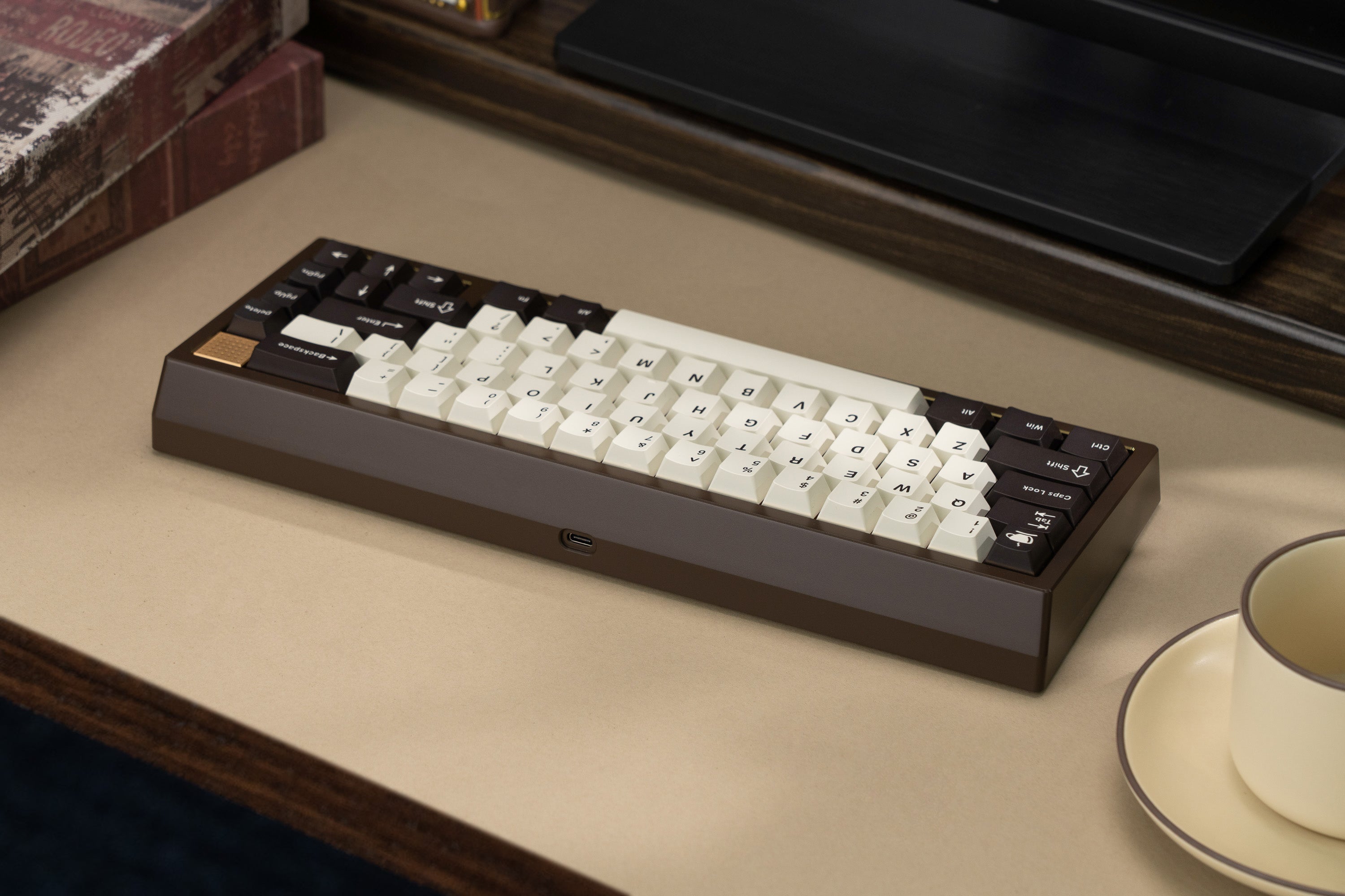 Zoom65 V3 Keyboard - Cafe Brown [Group Buy]