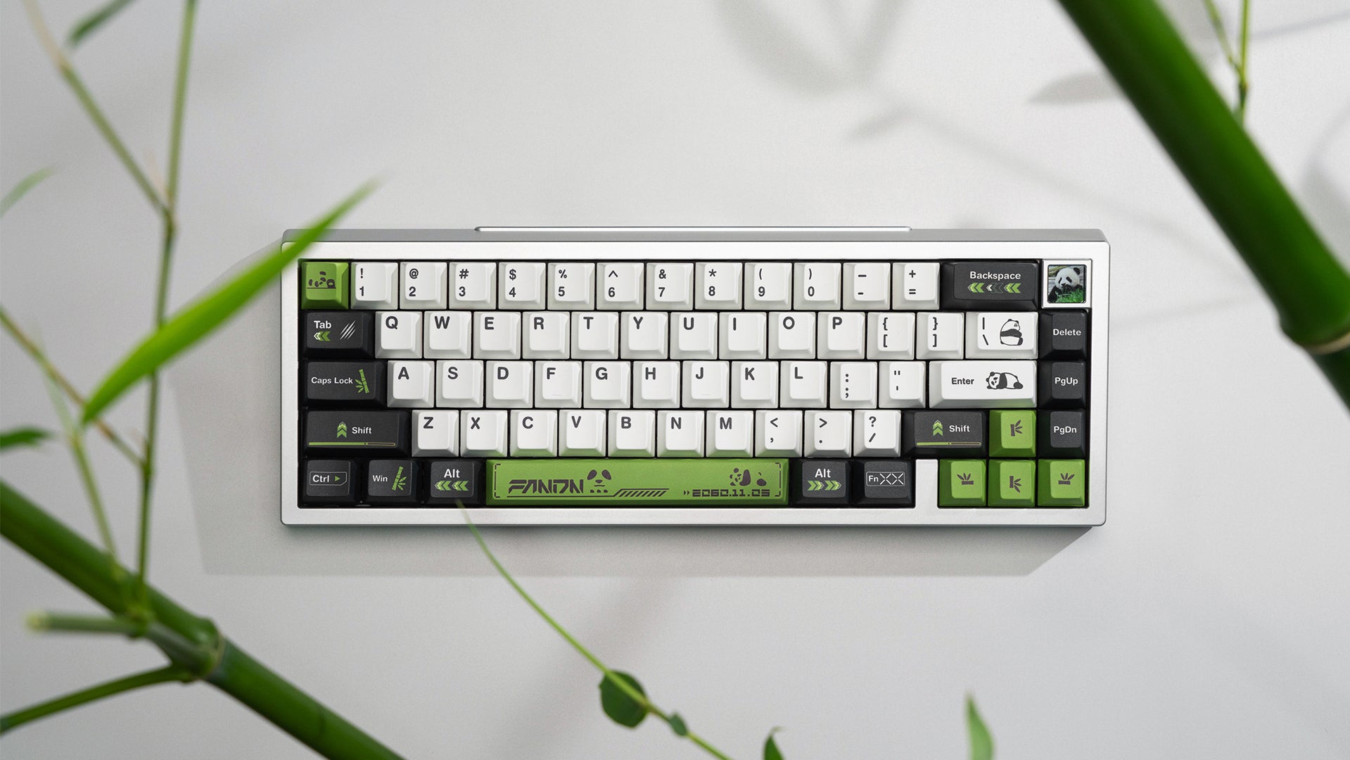 WS Panda Keycaps