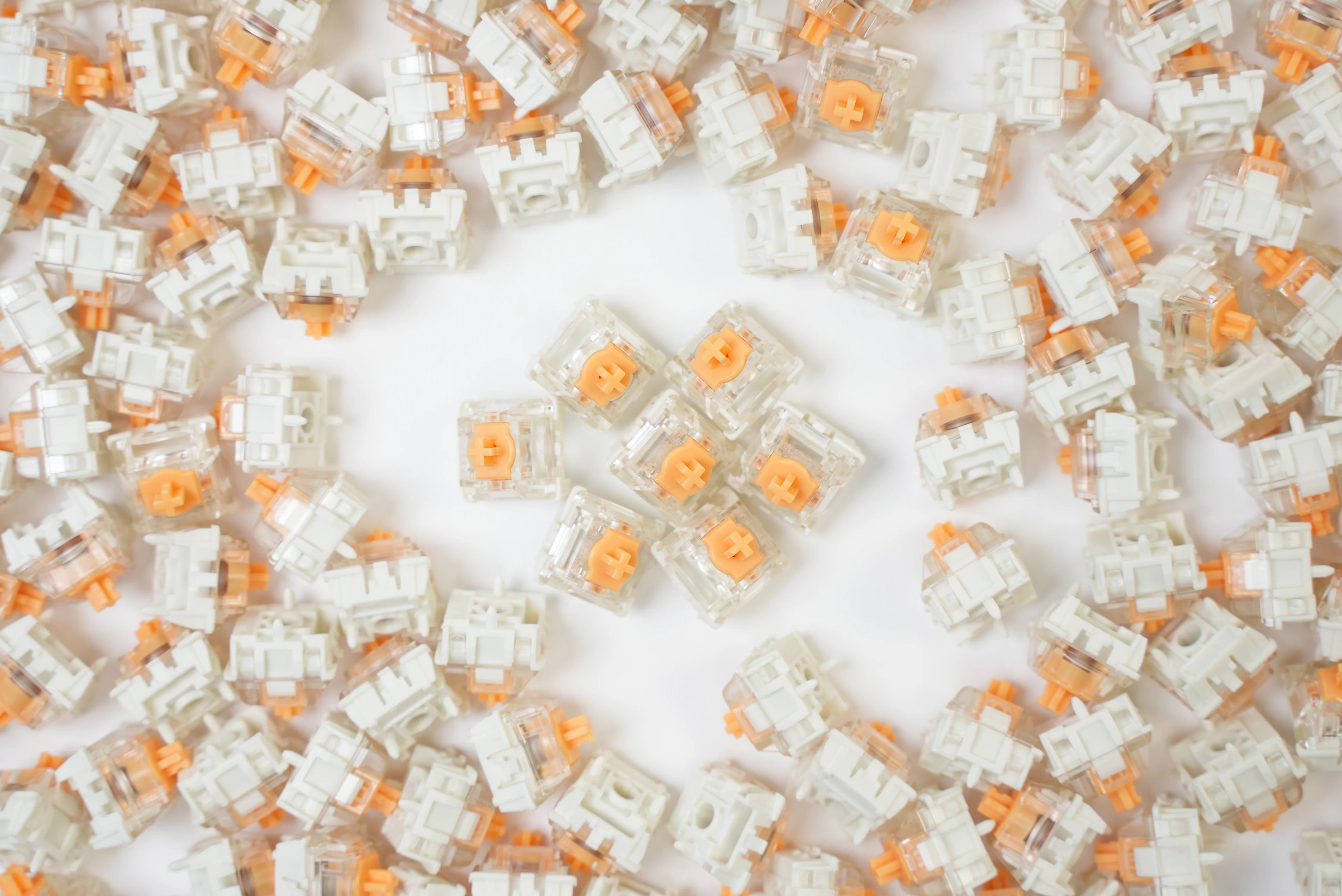 Gateron Magnetic Orange RGB HE Linear Switch