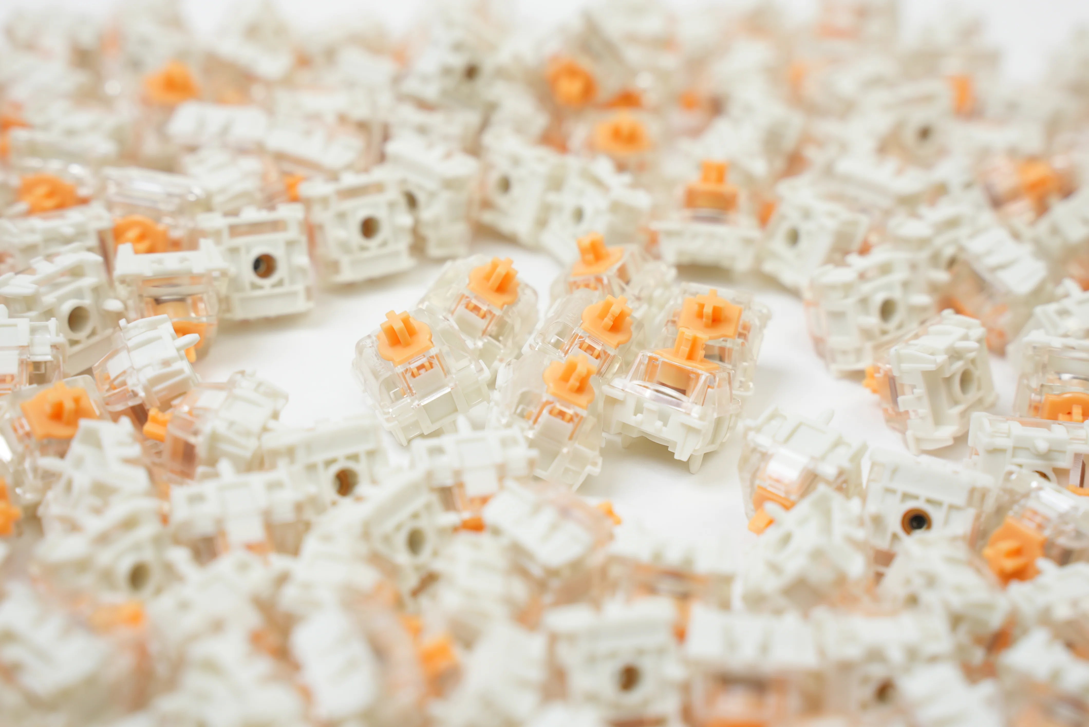 Gateron Magnetic Orange RGB HE Linear Switch
