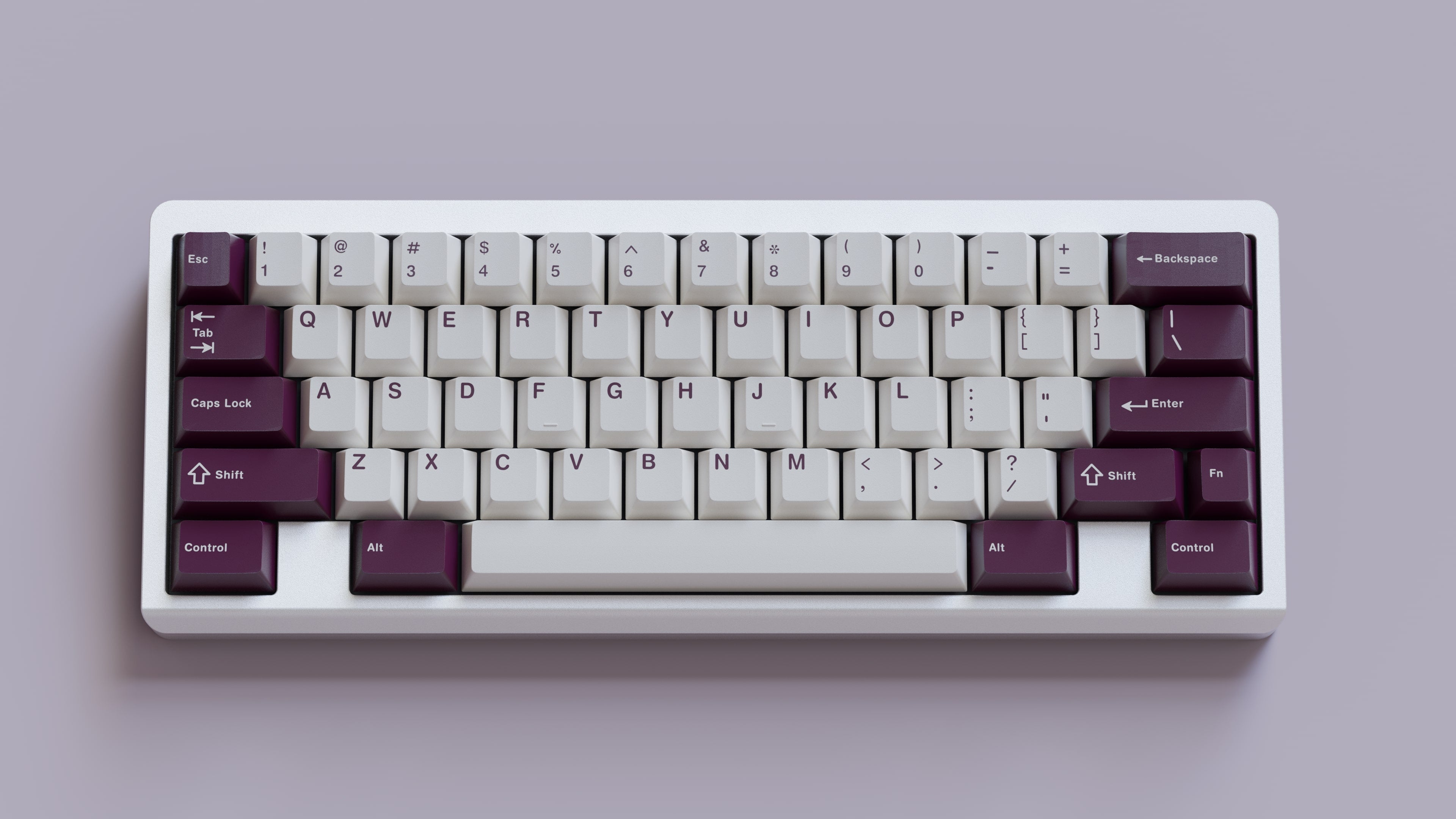 GMK CYL Maroon Keycaps