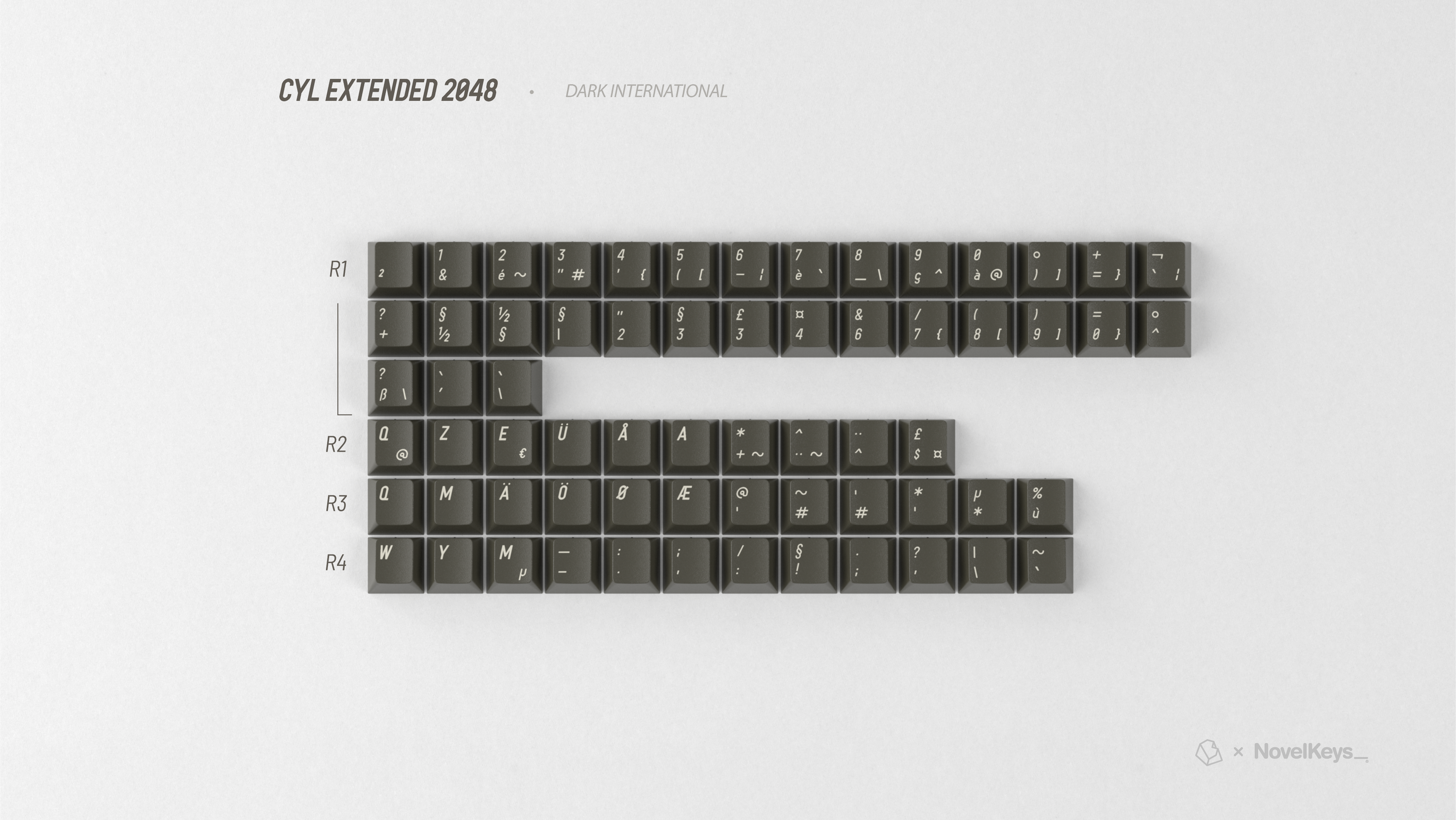 GMK CYL Extended 2048 Keycaps