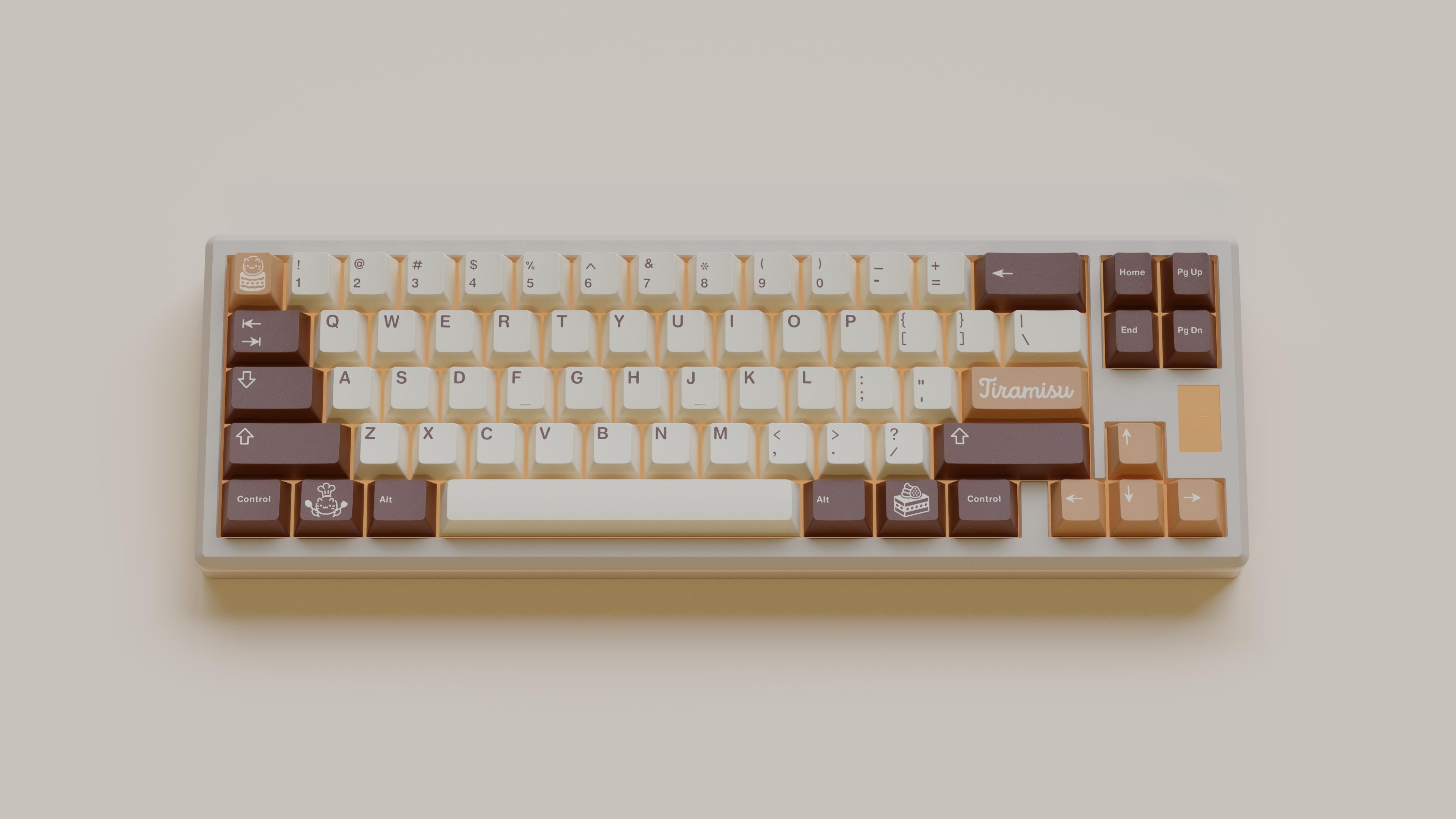 GMK CYL Tiramisu Keycaps