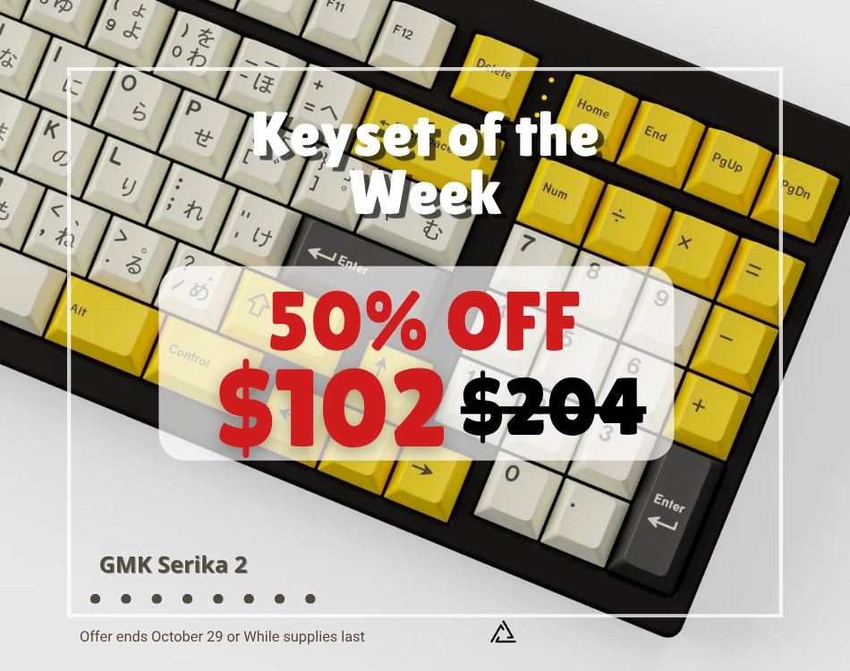 GMK CYL Serika 2 Keycaps