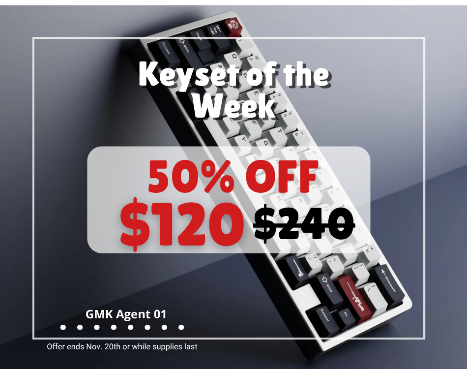 GMK CYL Agent 01 Keycaps