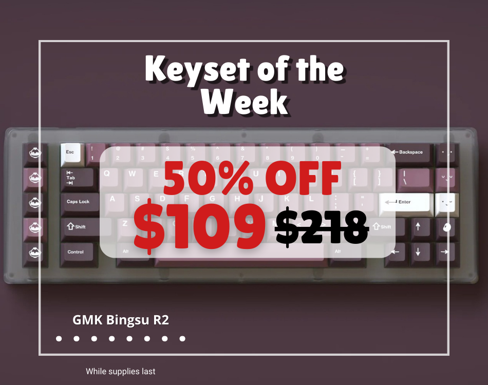 GMK CYL Bingsu R2 Keycaps