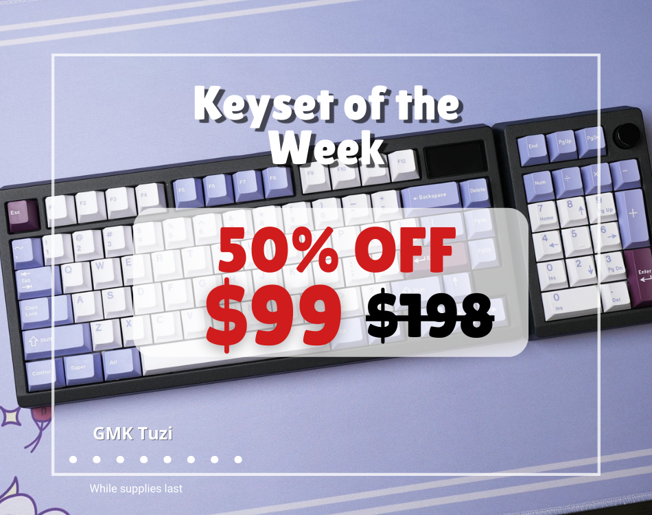 GMK CYL Tuzi Keycaps